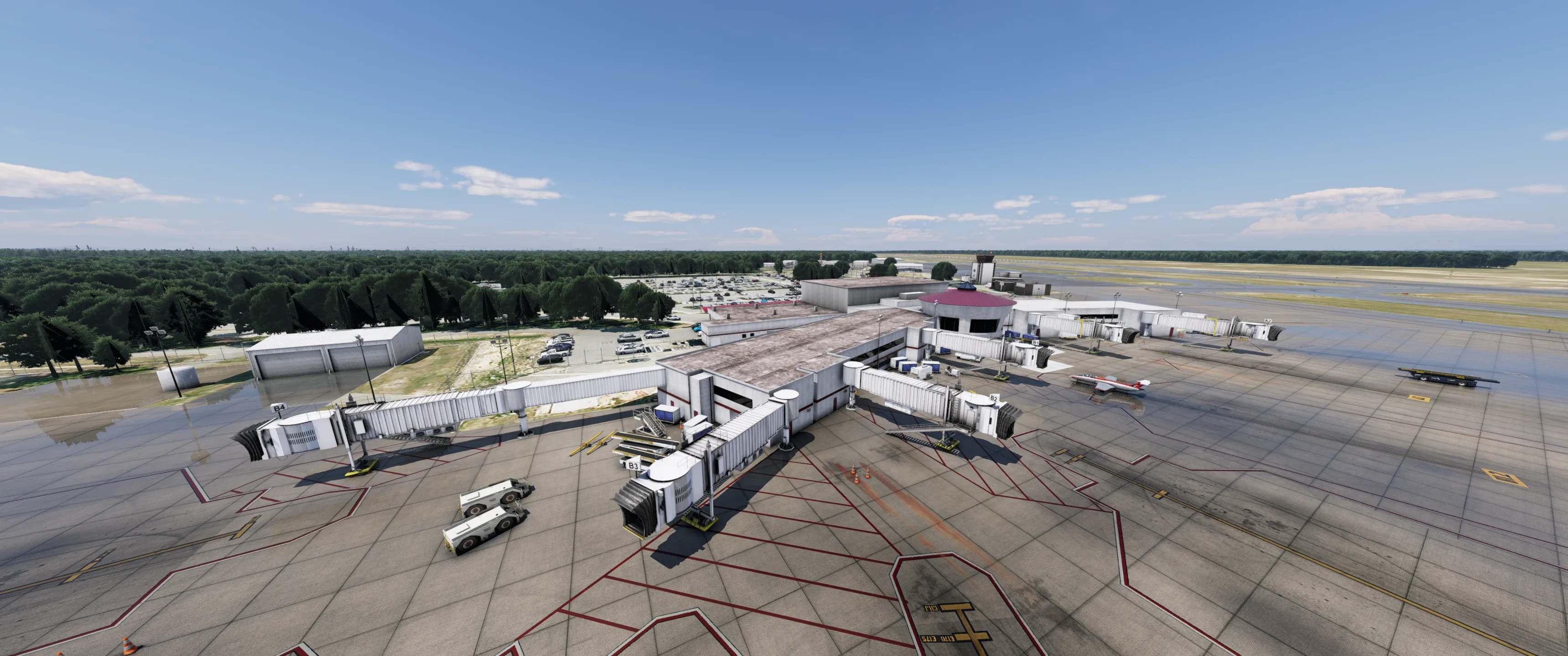 Аэропорт KFAY ( Фейетвилл, США )