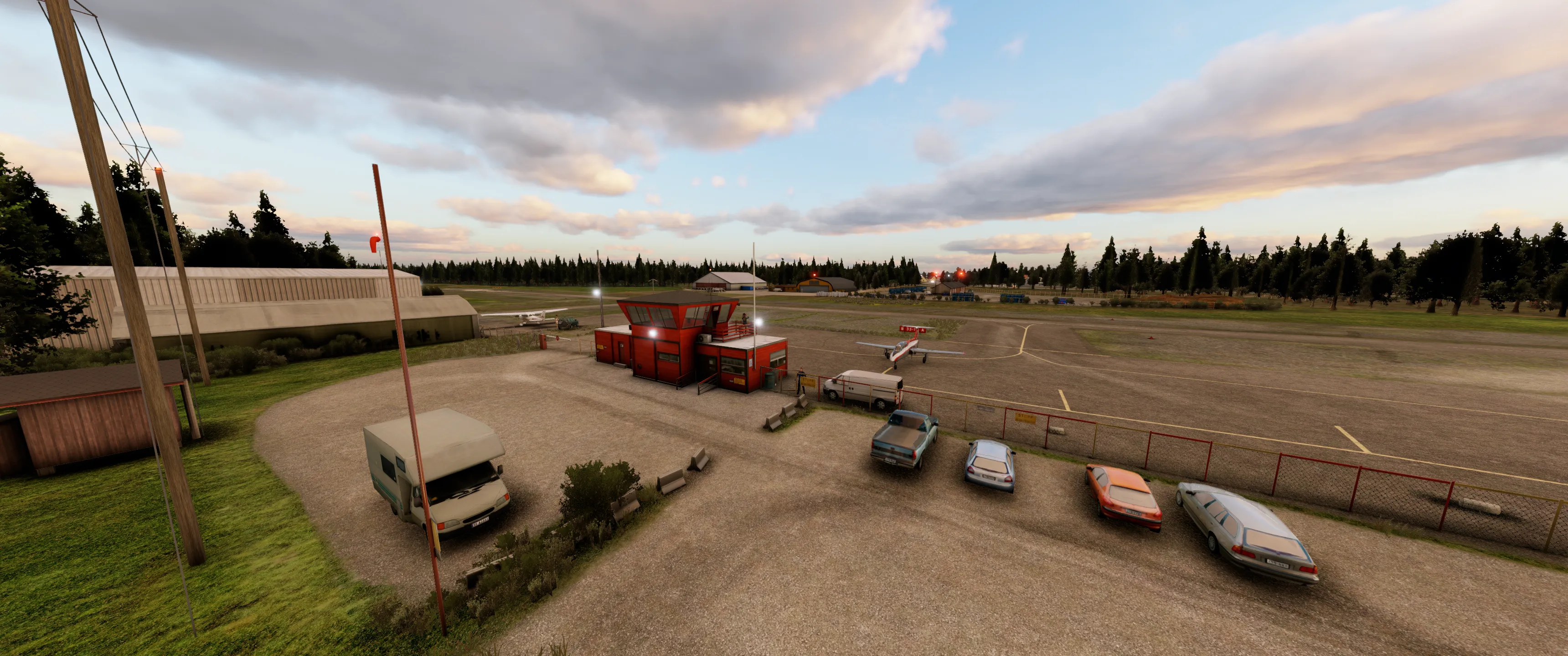 Аэропорт ENHA ( Хамар, Норвегия )