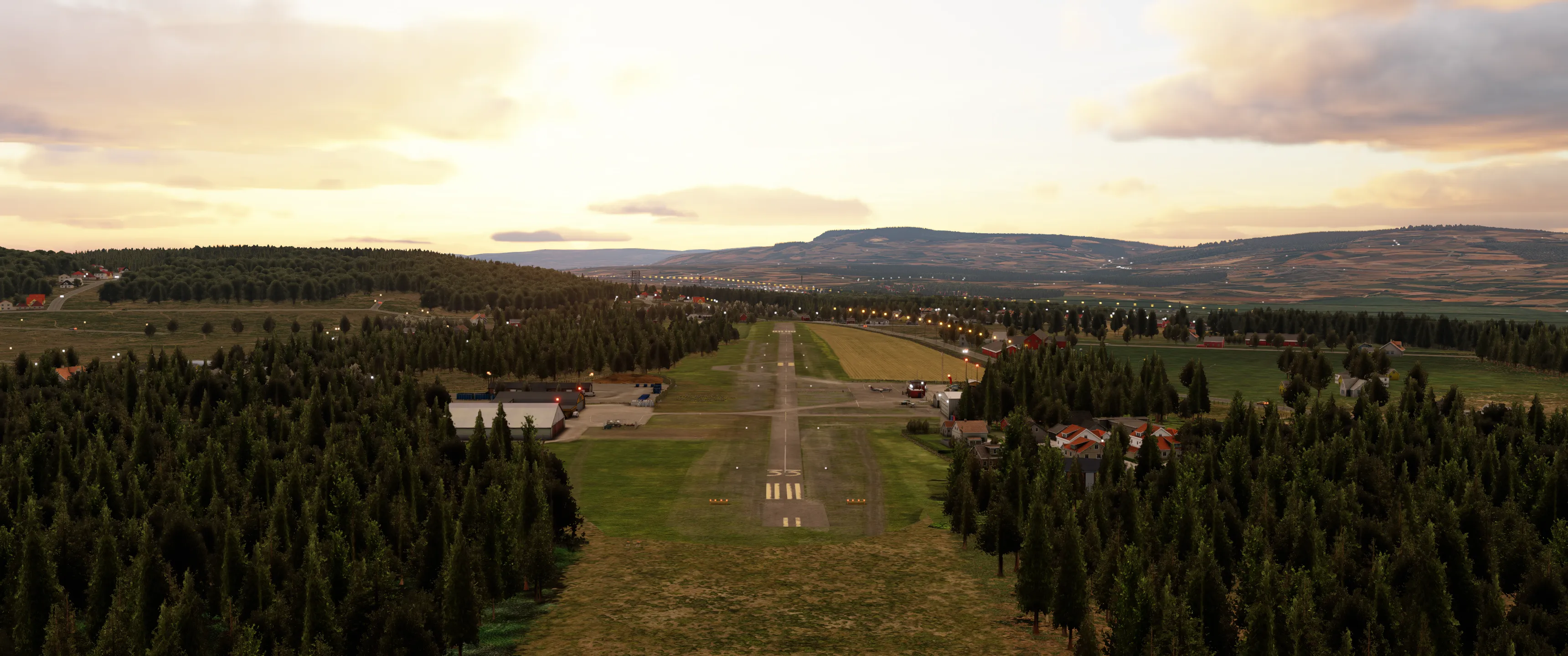 Аэропорт ENHA ( Хамар, Норвегия )