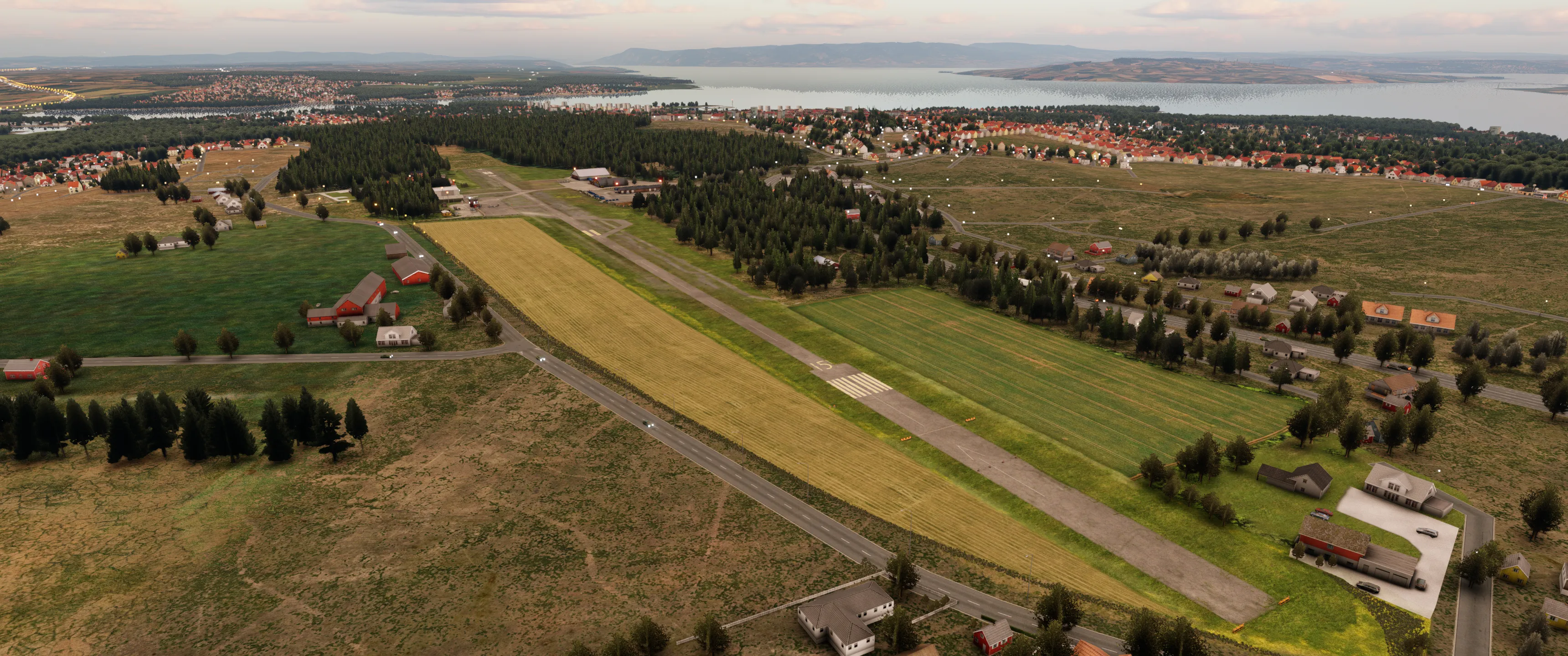 Аэропорт ENHA ( Хамар, Норвегия )