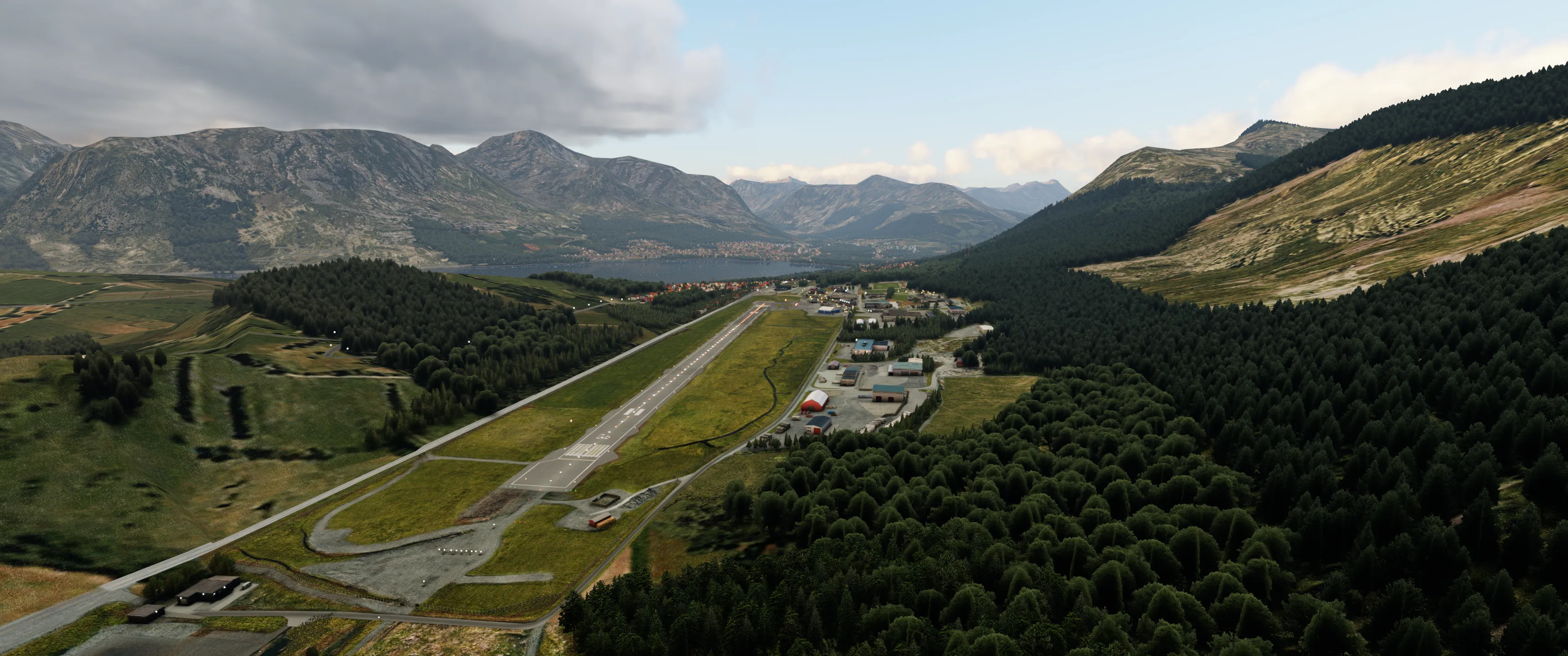 Аэропорт ENOV ( Ховден, Норвегия )