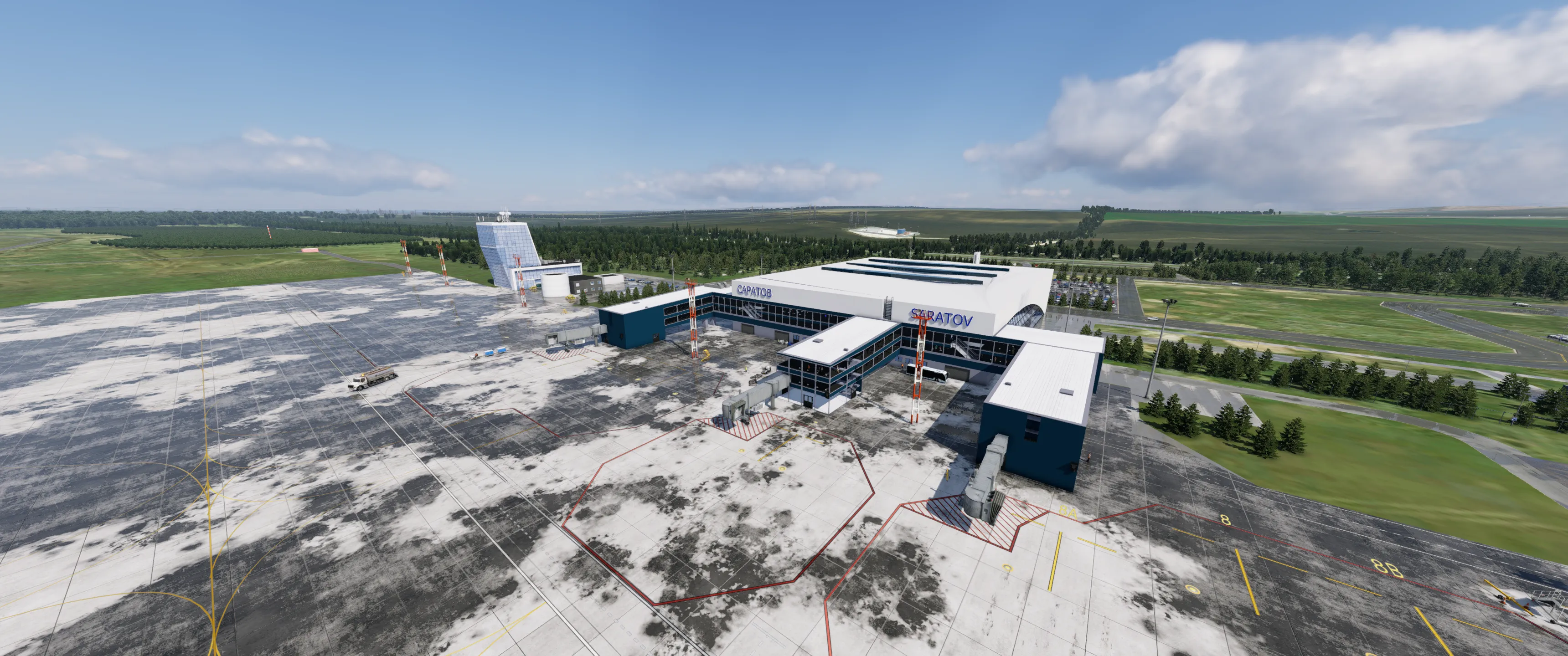 Аэропорт UWSG ( Саратов, Россия )