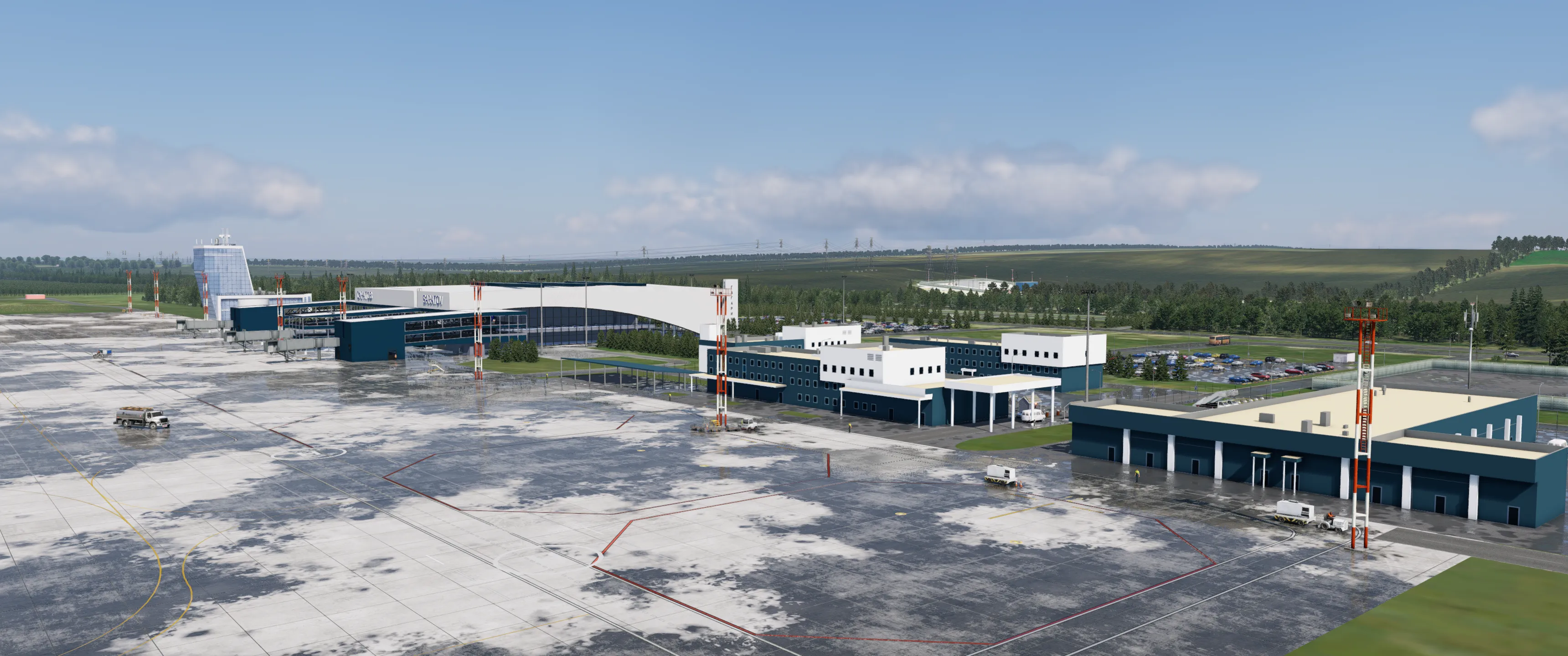 Аэропорт UWSG ( Саратов, Россия )