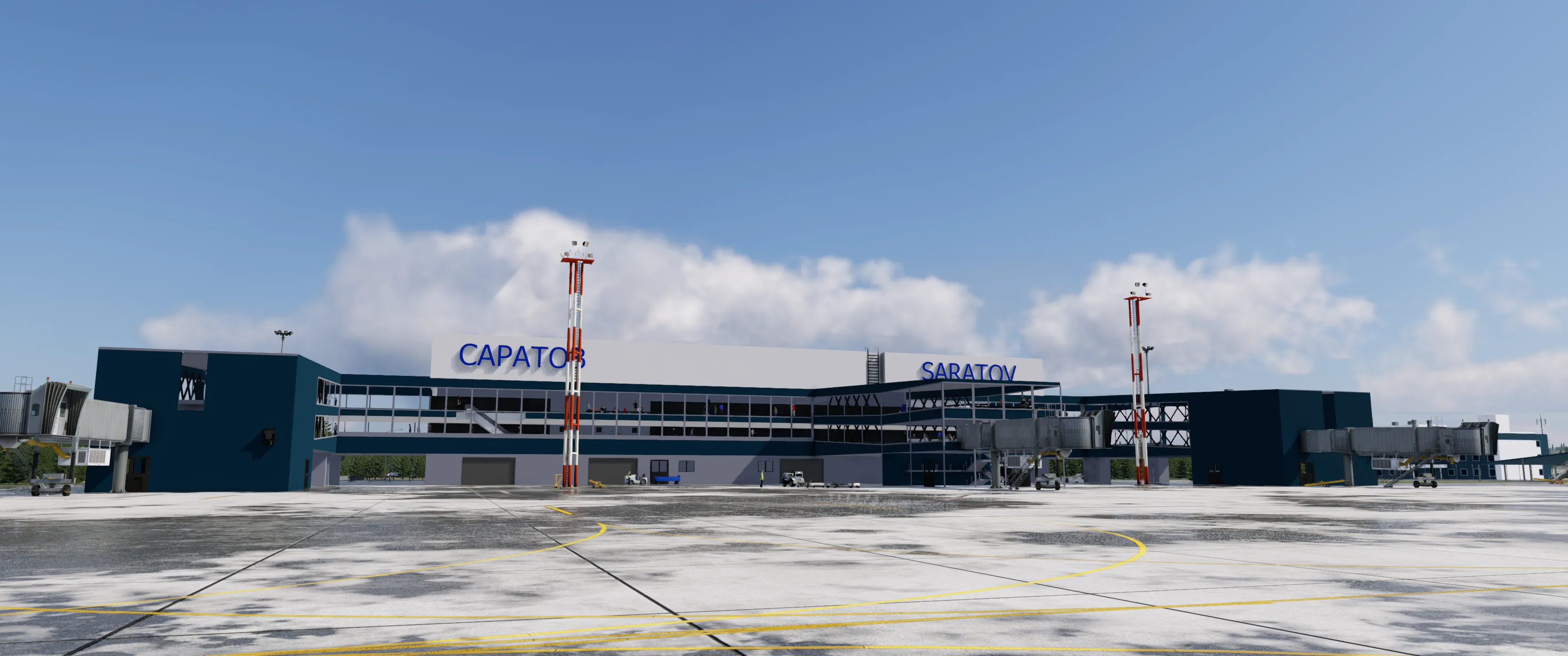 Аэропорт UWSG ( Саратов, Россия )