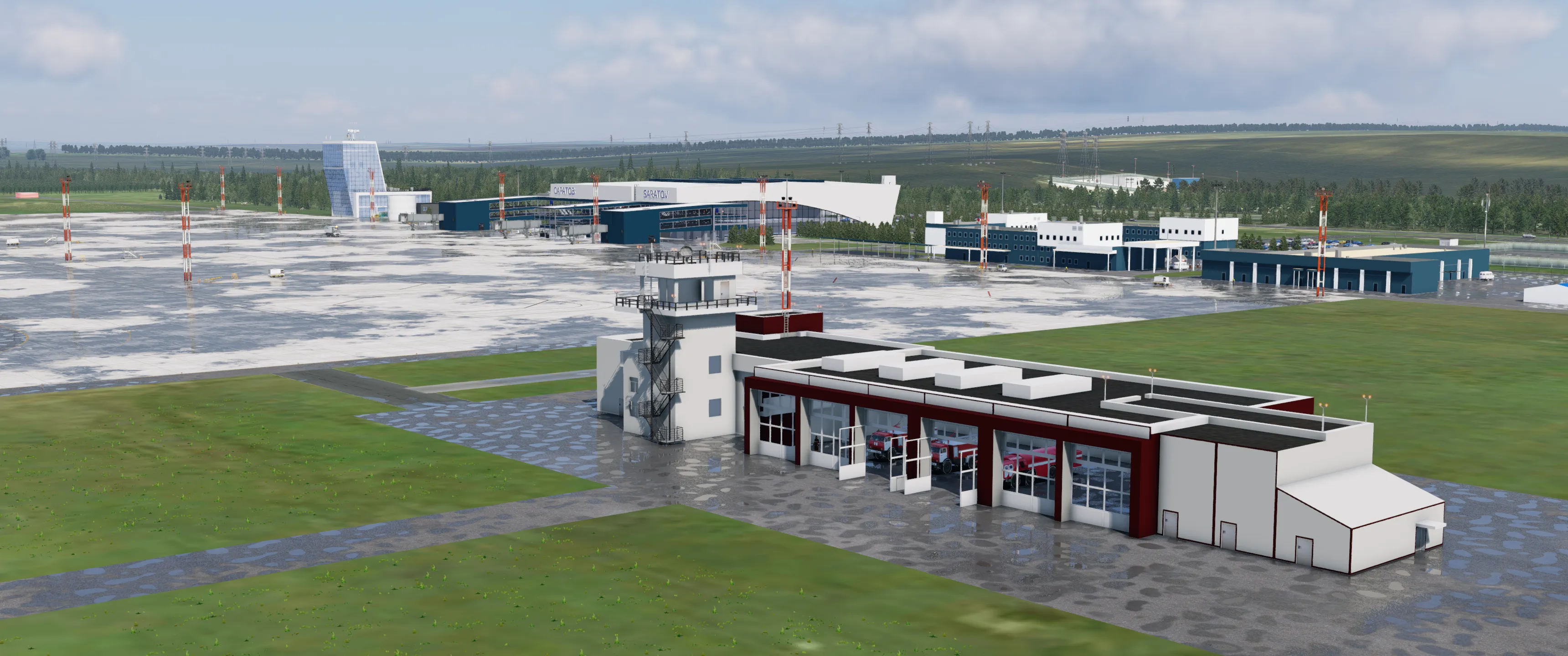 Аэропорт UWSG ( Саратов, Россия )