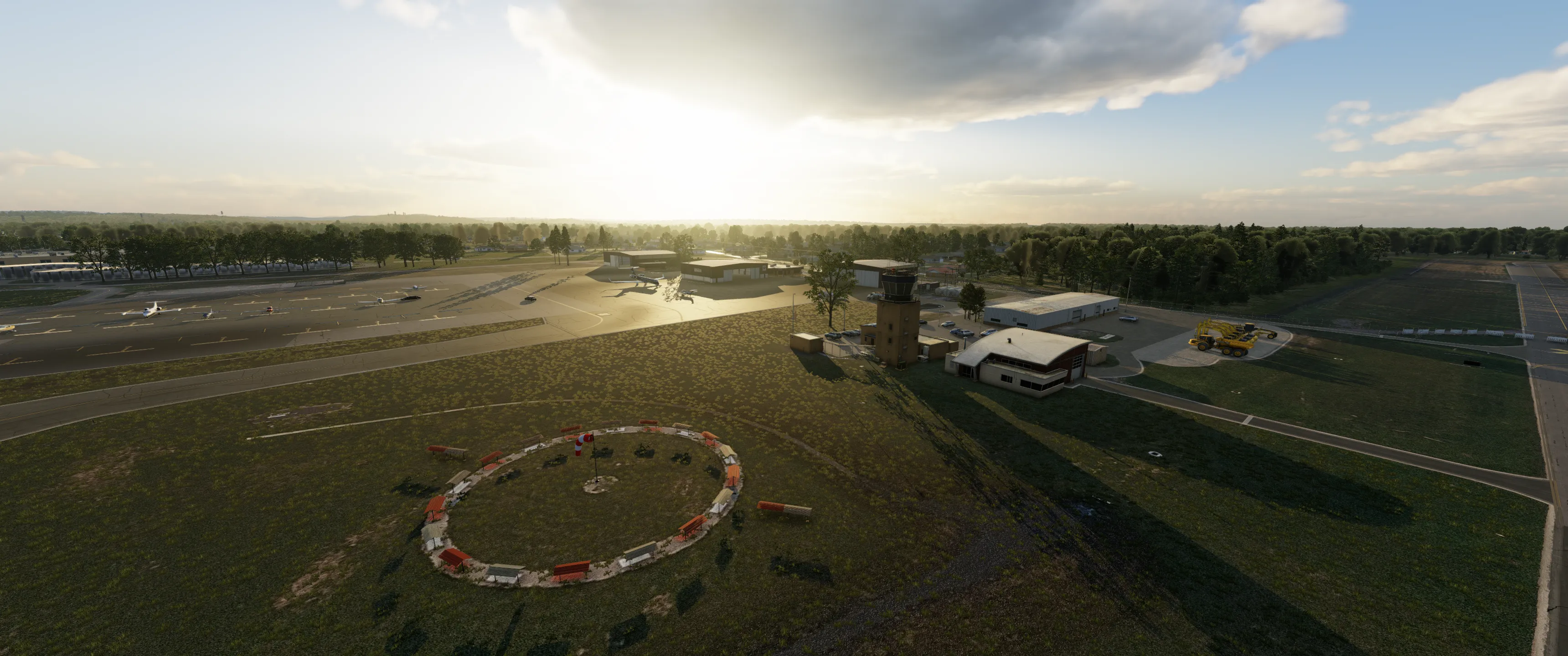 Аэропорт KHVN ( Нью-Хейвен, США )