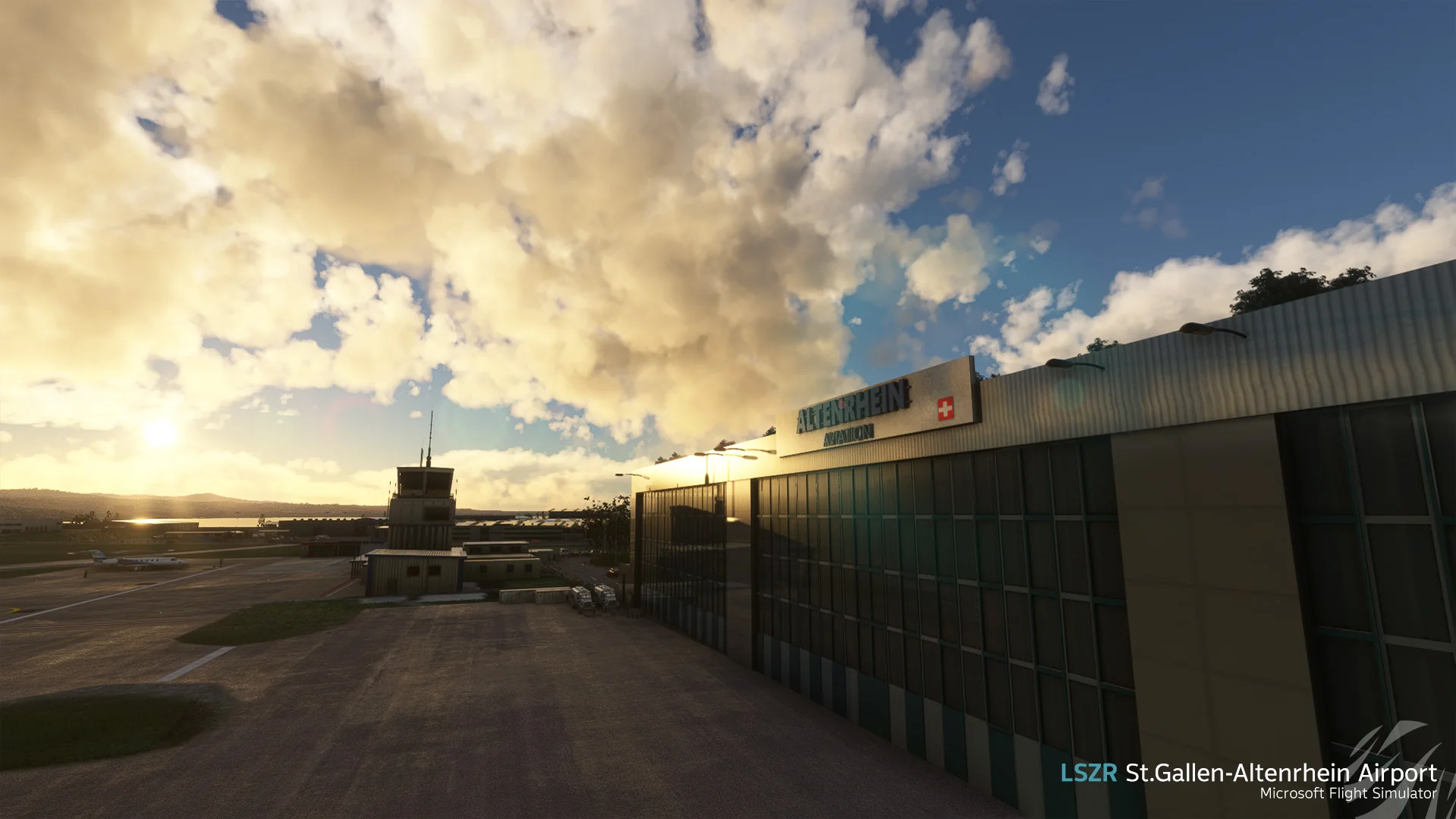 Аэропорт LSZR ( Тали, Швейцария )