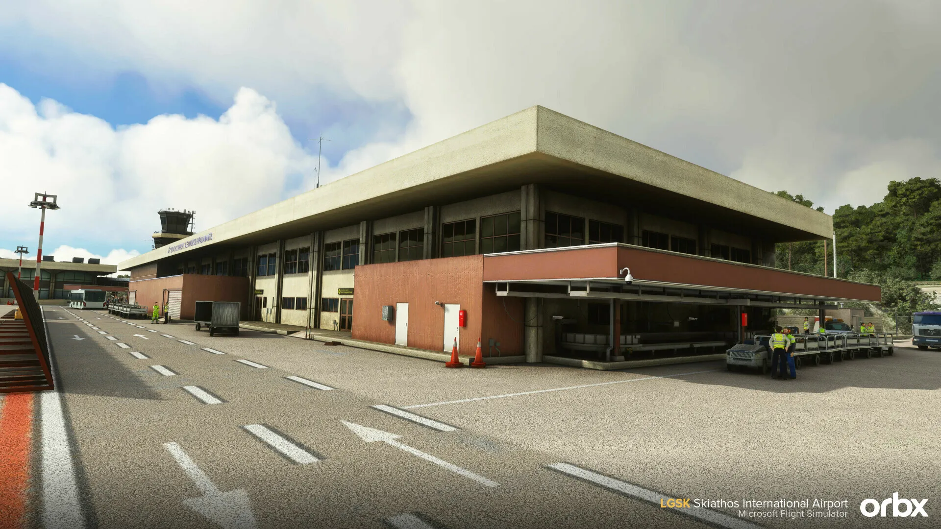 Аэропорт LGSK ( Скиатос, Греция )