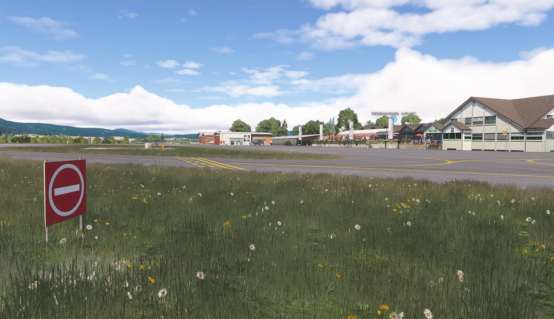 Аэропорт LSZF ( Лупфиг, Швейцария )