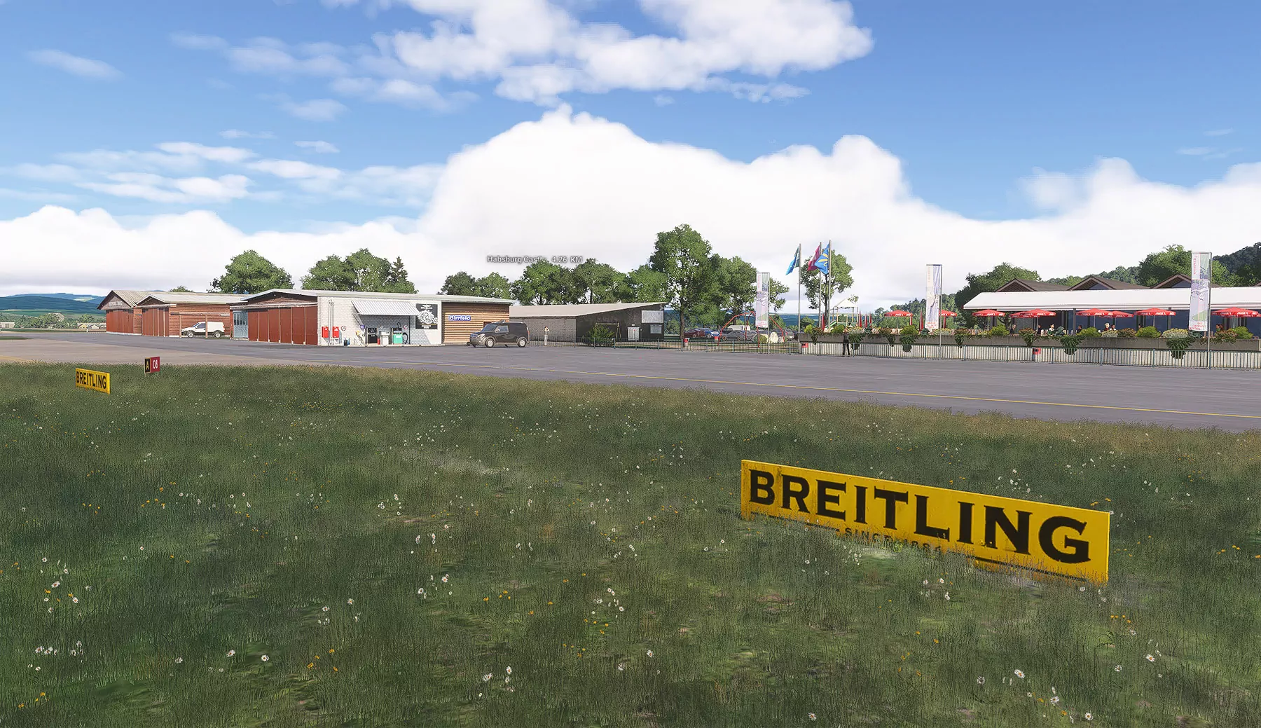 Аэропорт LSZF ( Лупфиг, Швейцария )