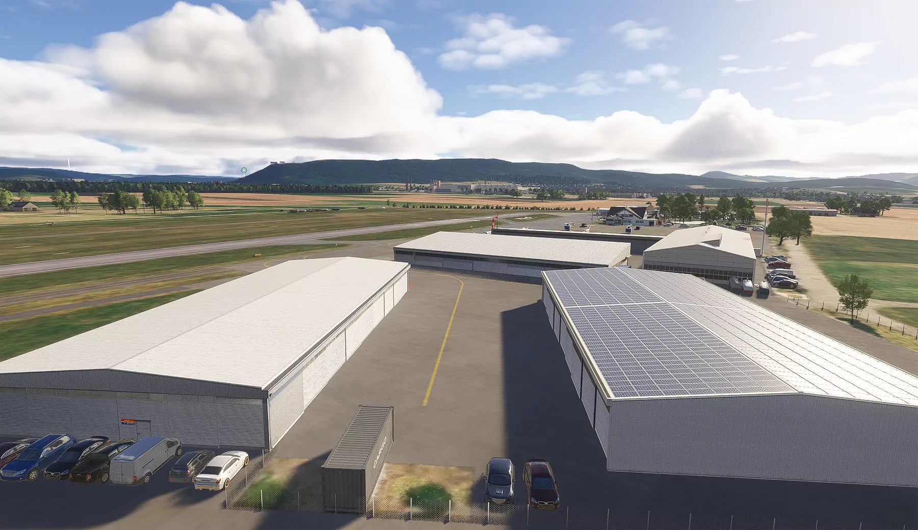 Аэропорт LSZF ( Лупфиг, Швейцария )