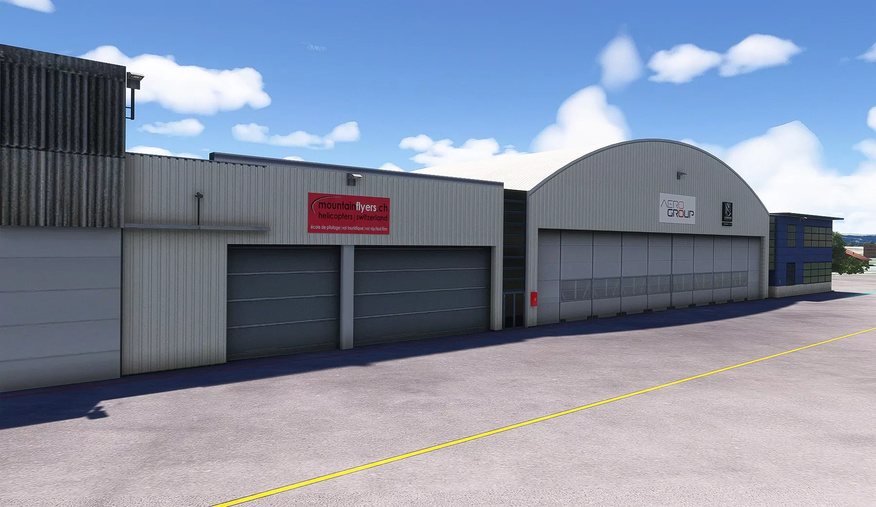 Аэропорт LSGC ( Ла-Шо-де-Фон, Швейцария )