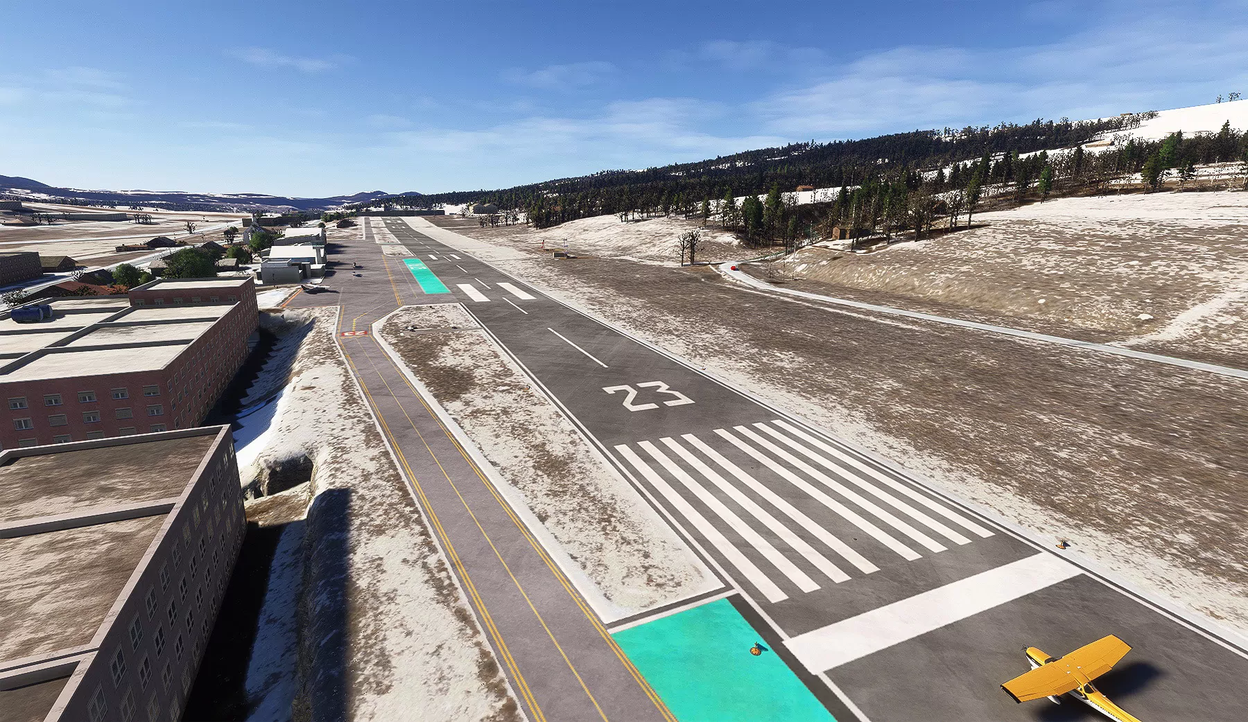 Аэропорт LSGC ( Ла-Шо-де-Фон, Швейцария )