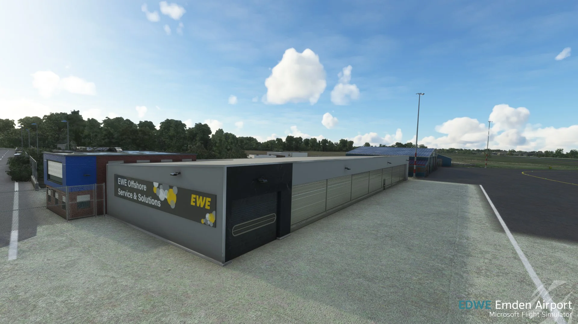 Аэропорт EDWE ( Эмден, Германия )