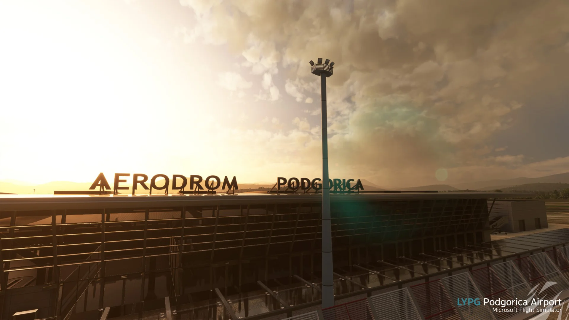 Аэропорт LYPG ( Подгорица, Черногория )