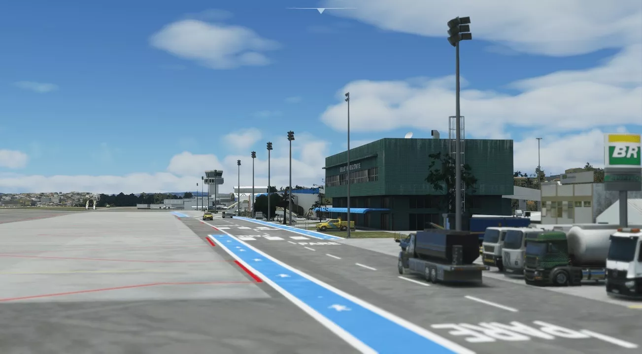 Аэропорт SBBH ( Белу-Оризонти, Бразилия ) + меш