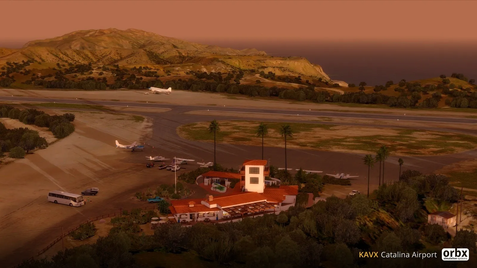 Аэропорт KAVX ( Каталина, США )