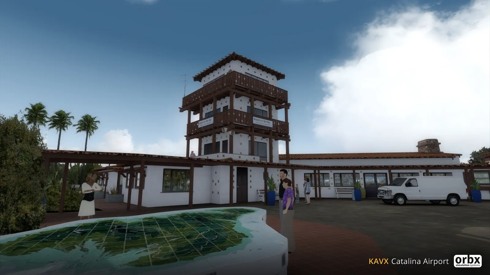 Аэропорт KAVX ( Каталина, США )