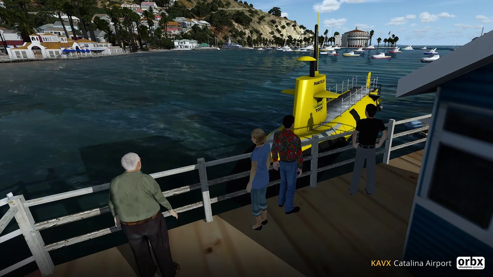 Аэропорт KAVX ( Каталина, США )