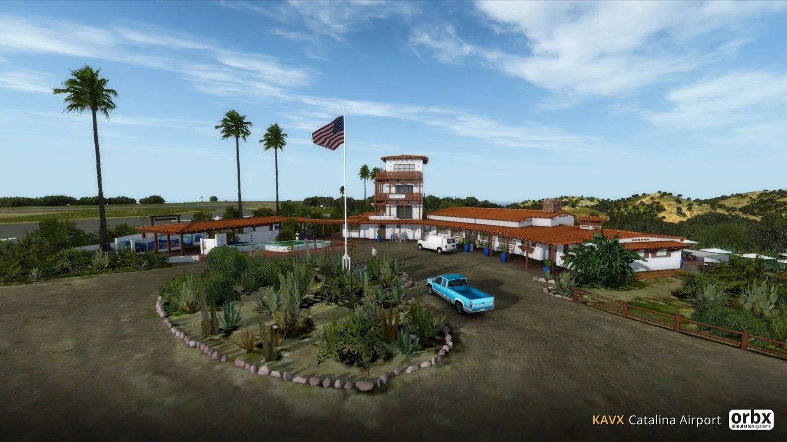 Аэропорт KAVX ( Каталина, США )