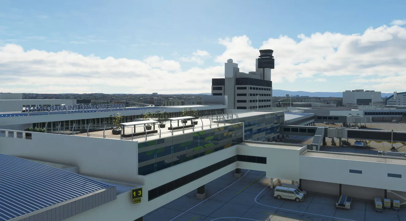 Аэропорт RJOO ( Осака, Япония )