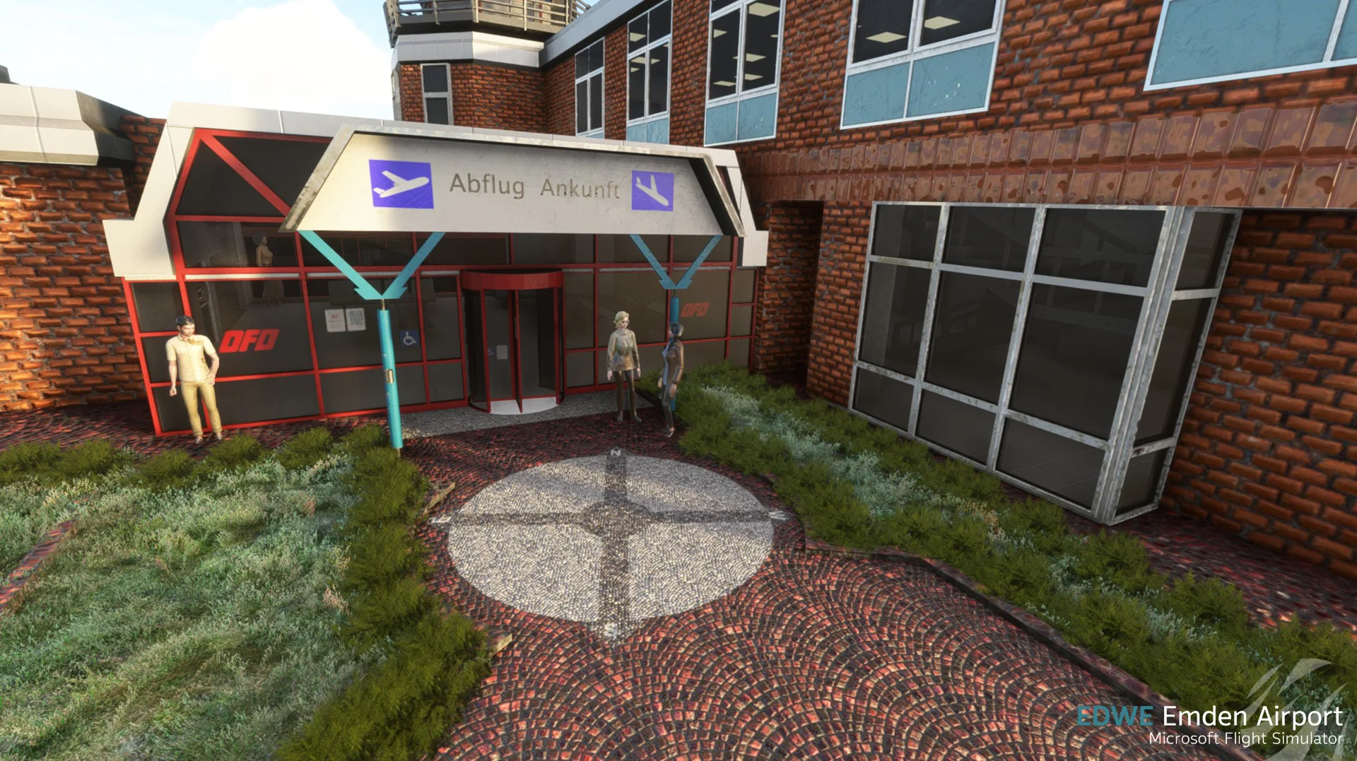 Аэропорт EDWE ( Эмден, Германия )