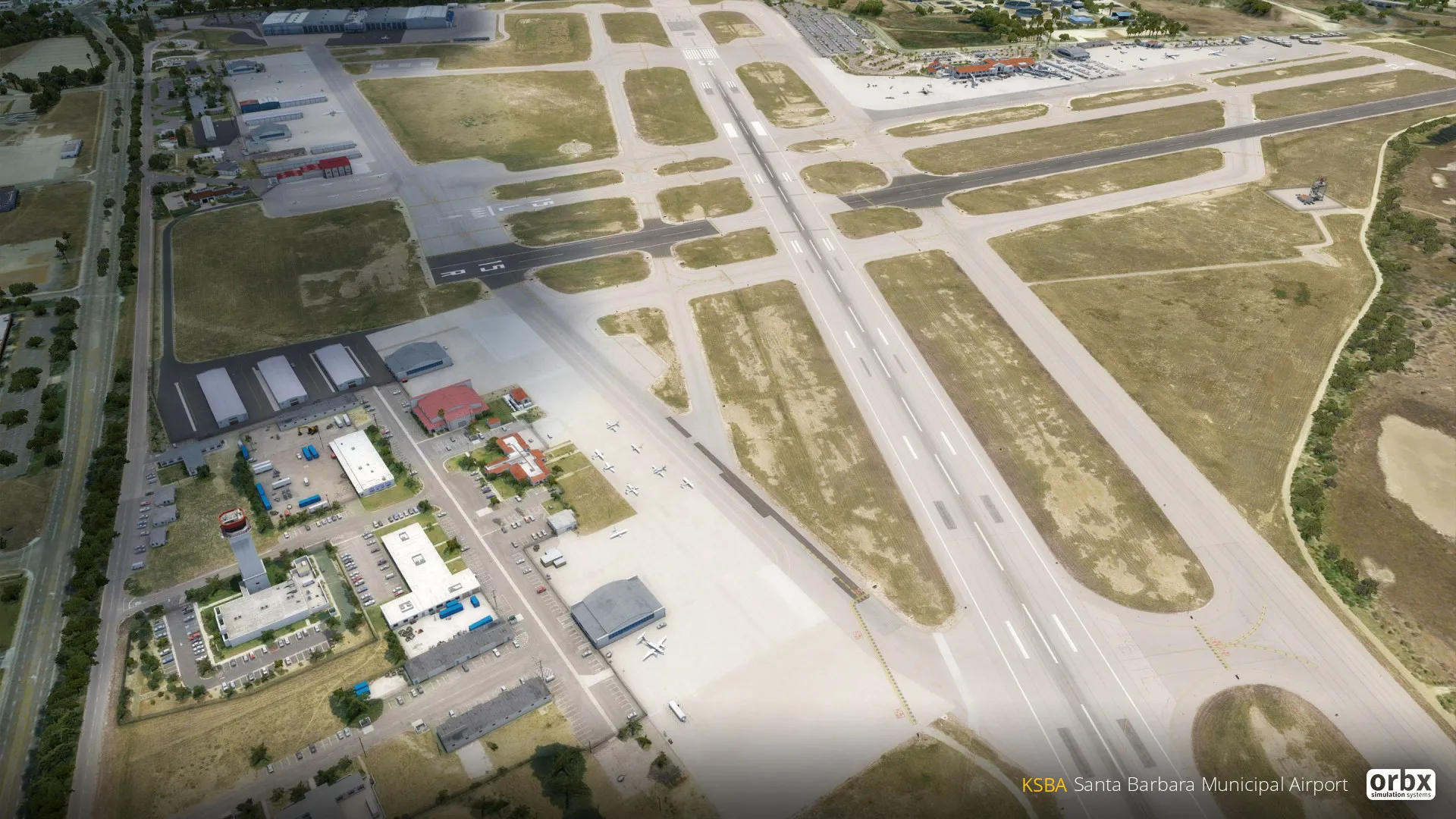 Аэропорт KSBA ( Санта-Барбары, США )