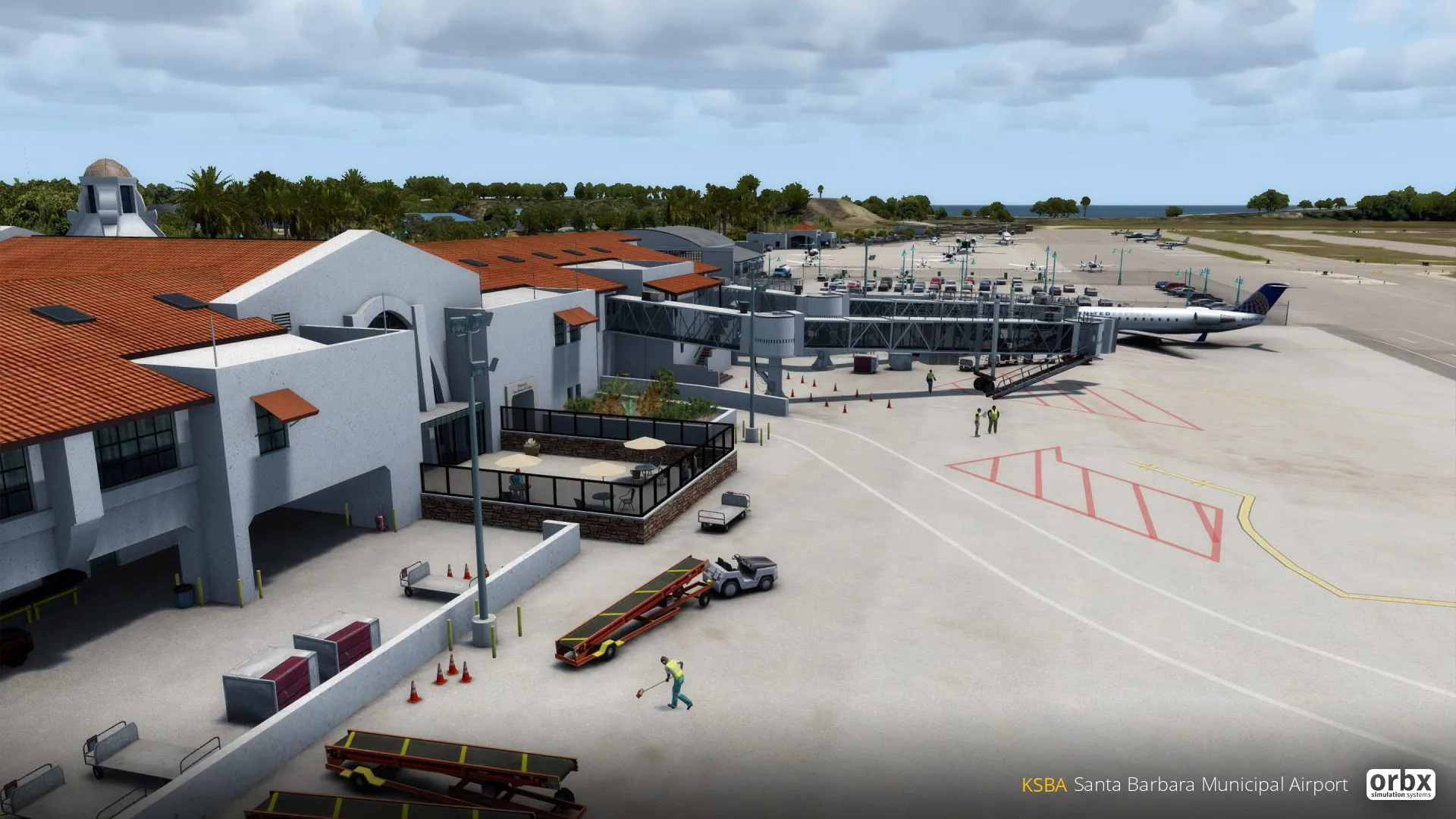 Аэропорт KSBA ( Санта-Барбары, США )