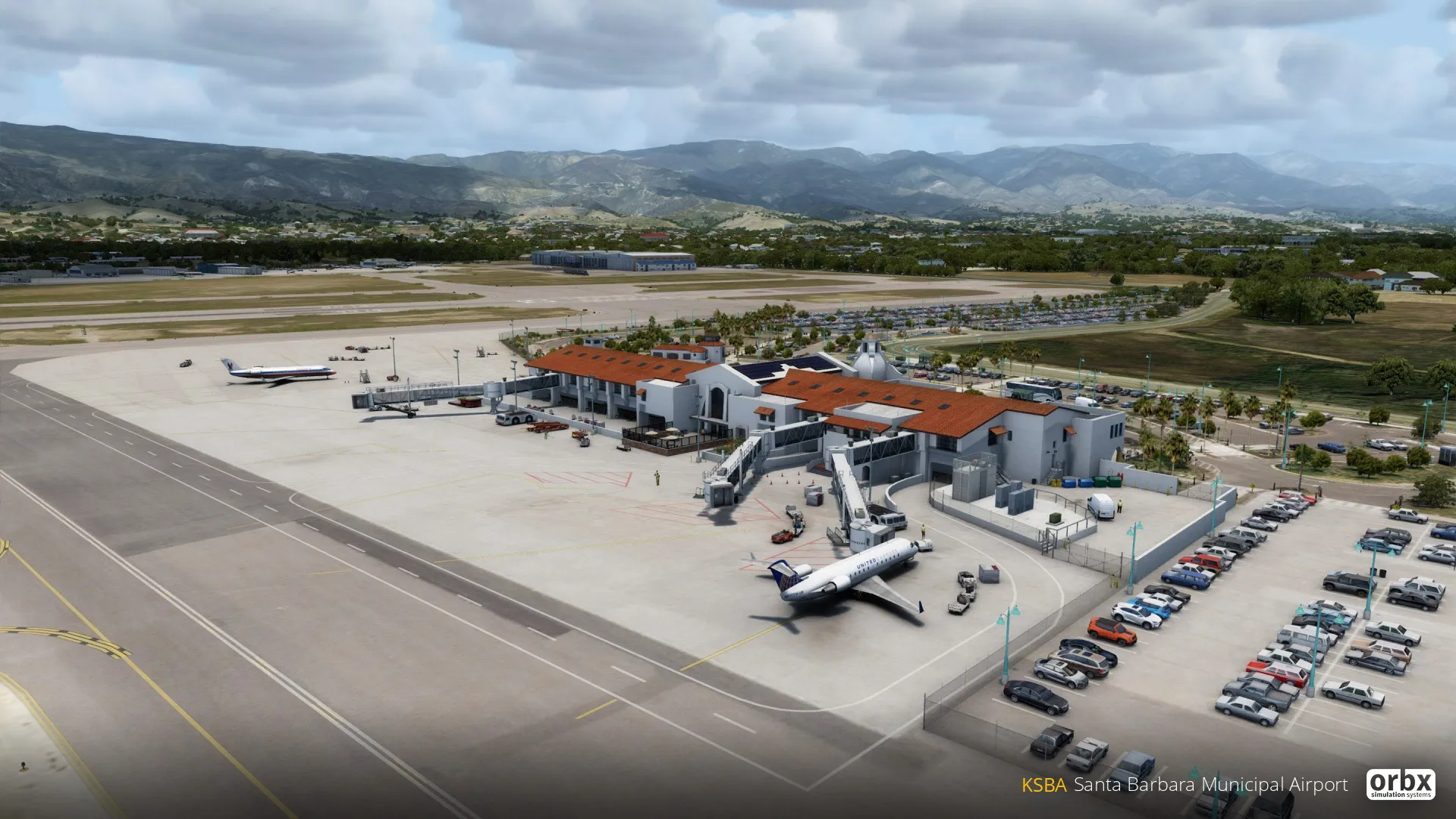 Аэропорт KSBA ( Санта-Барбары, США )