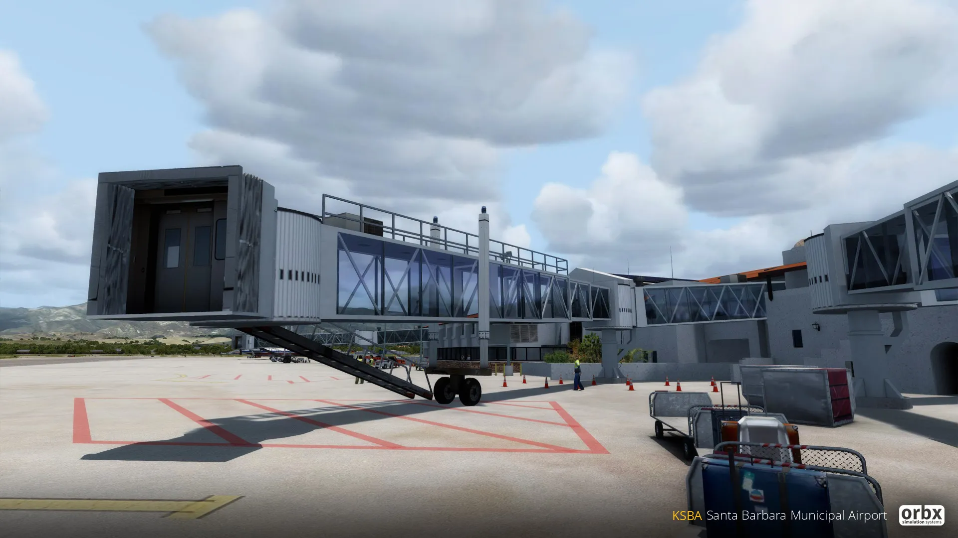 Аэропорт KSBA ( Санта-Барбары, США )