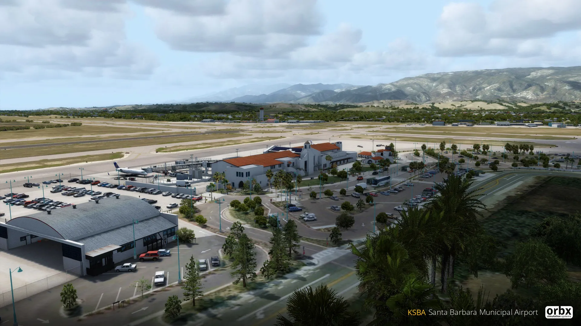 Аэропорт KSBA ( Санта-Барбары, США )