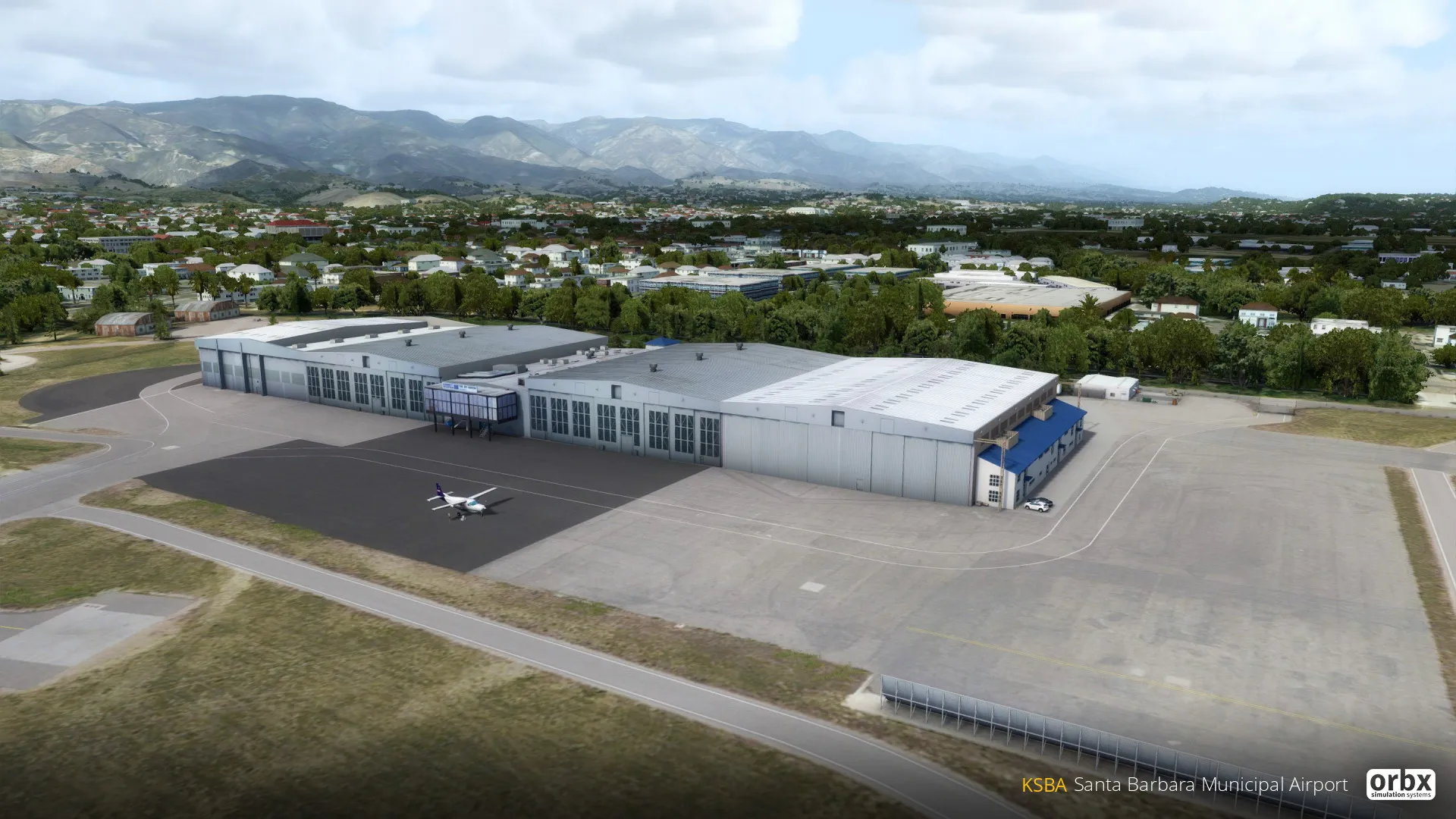 Аэропорт KSBA ( Санта-Барбары, США )