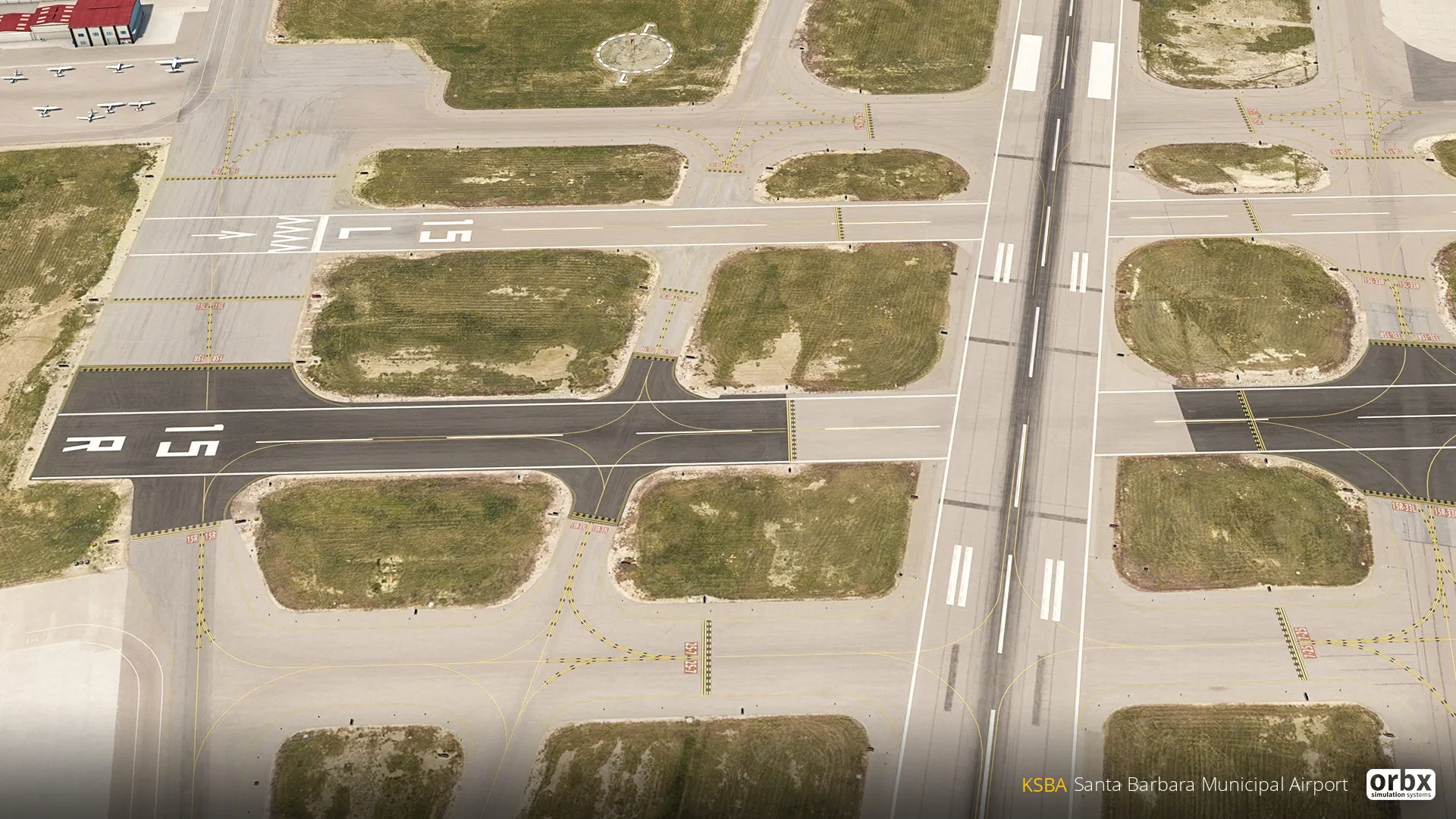 Аэропорт KSBA ( Санта-Барбары, США )