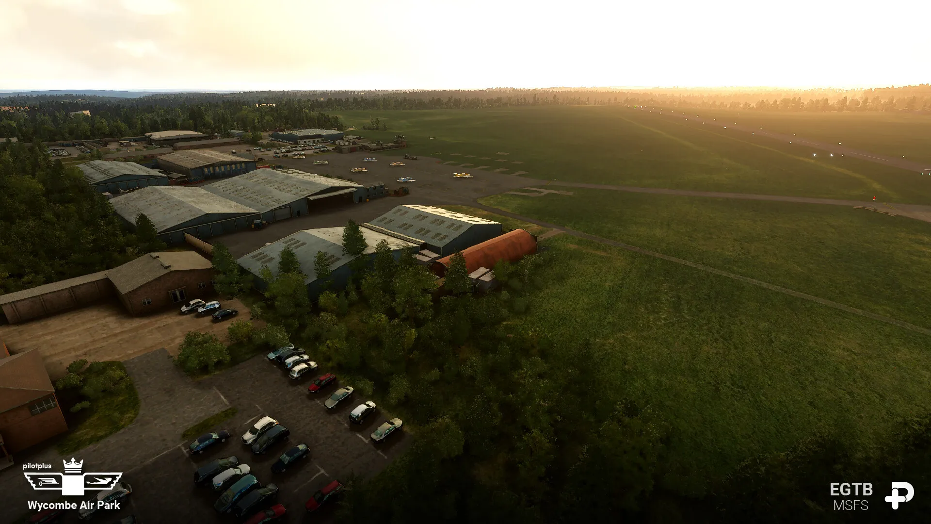 Аэропорт EGTB ( Букер, Великобритания )