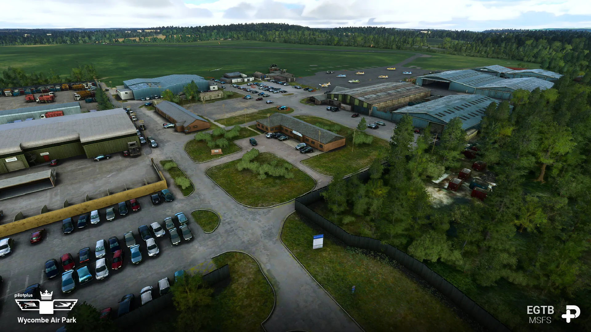 Аэропорт EGTB ( Букер, Великобритания )