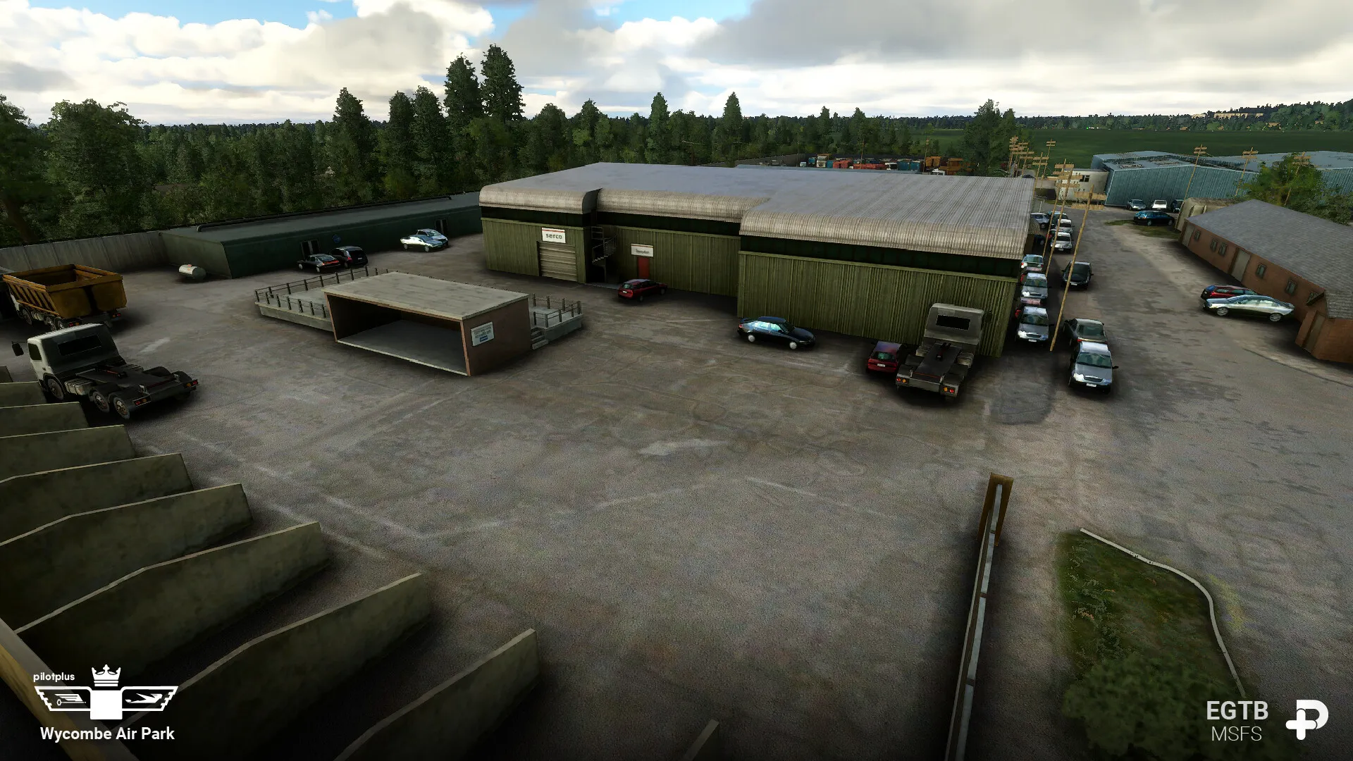 Аэропорт EGTB ( Букер, Великобритания )