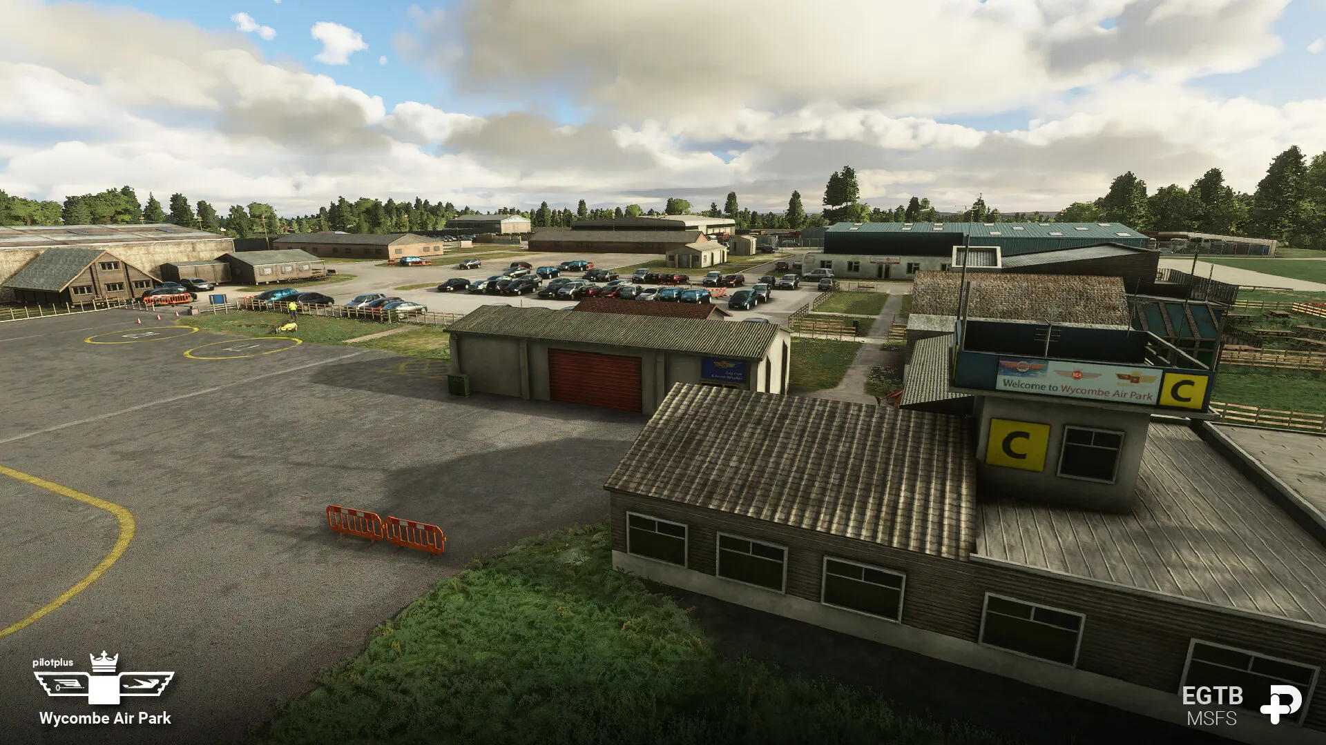 Аэропорт EGTB ( Букер, Великобритания )