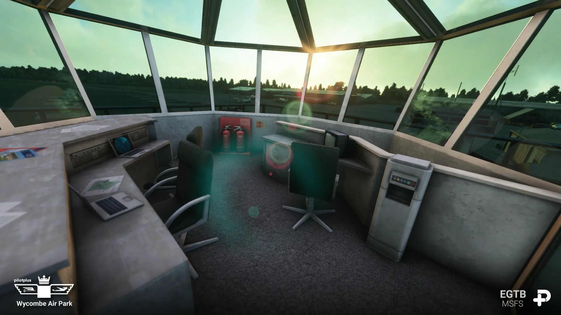 Аэропорт EGTB ( Букер, Великобритания )