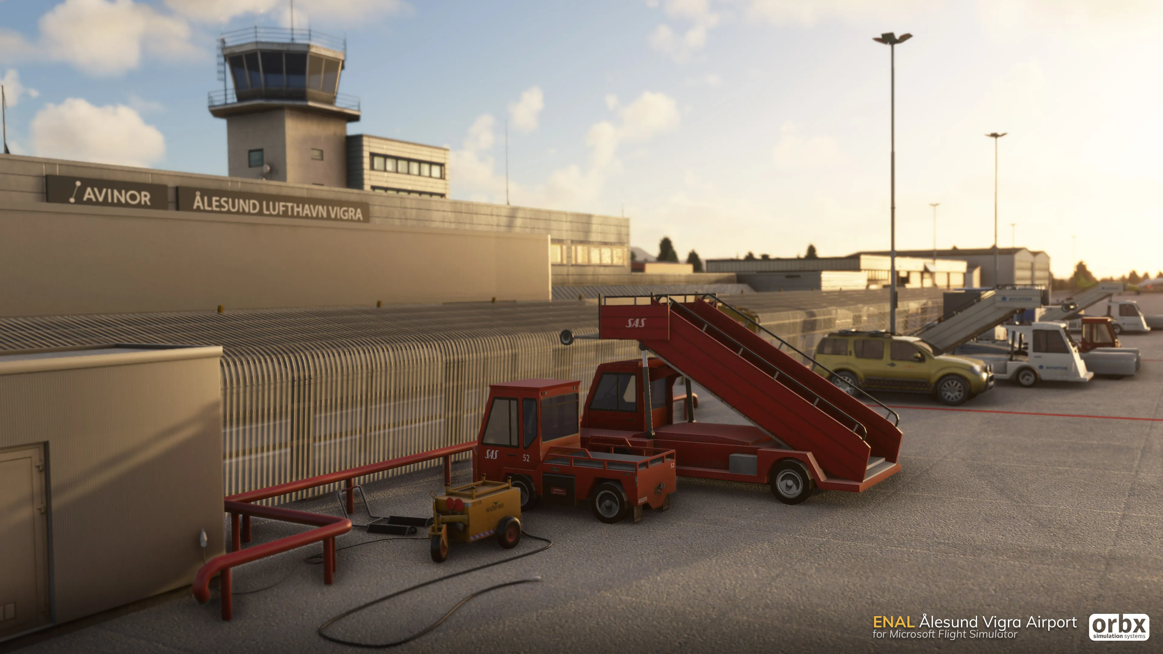 Аэропорт ENAL ( Олесунн, Норвегия )