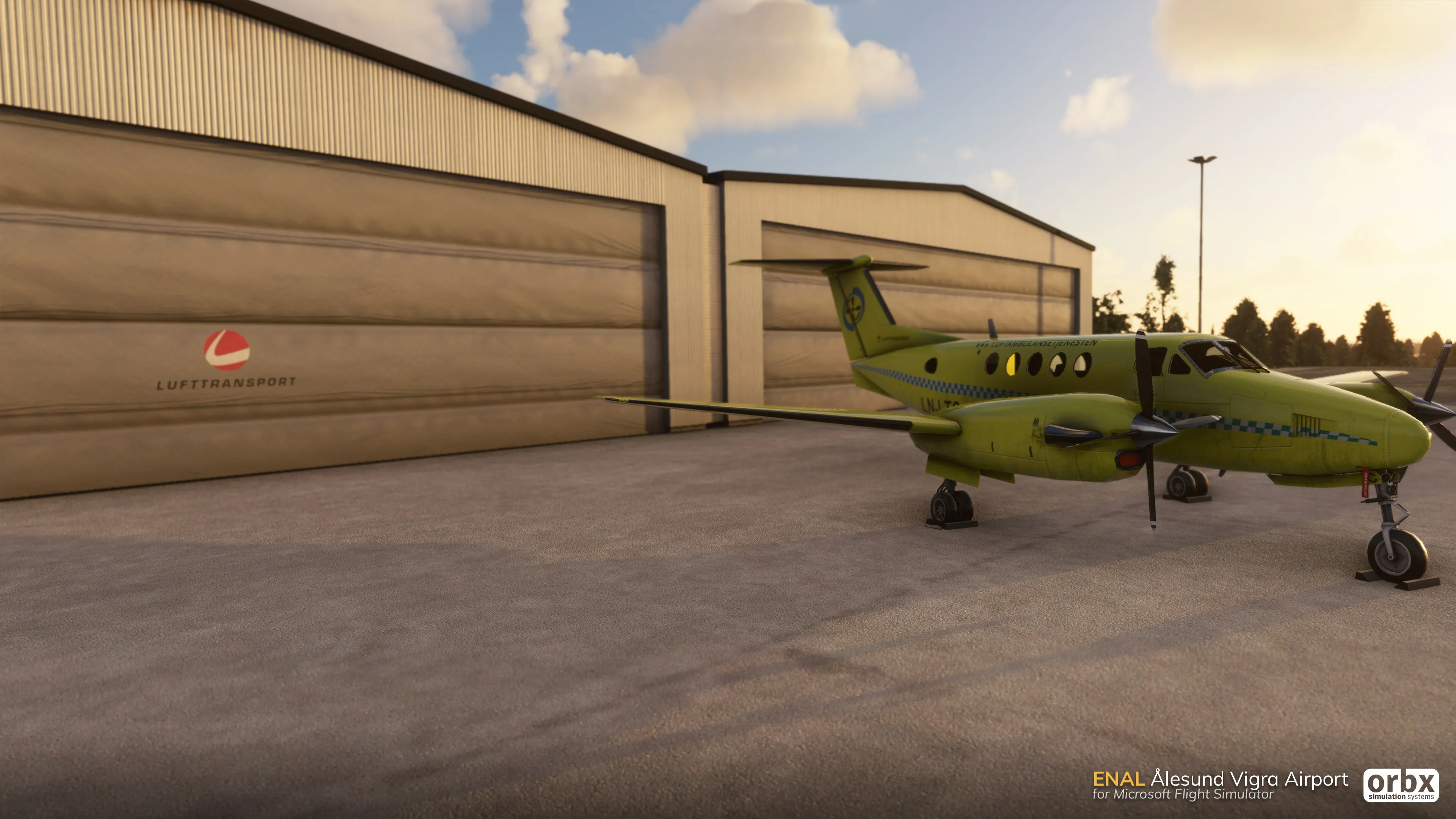 Аэропорт ENAL ( Олесунн, Норвегия )