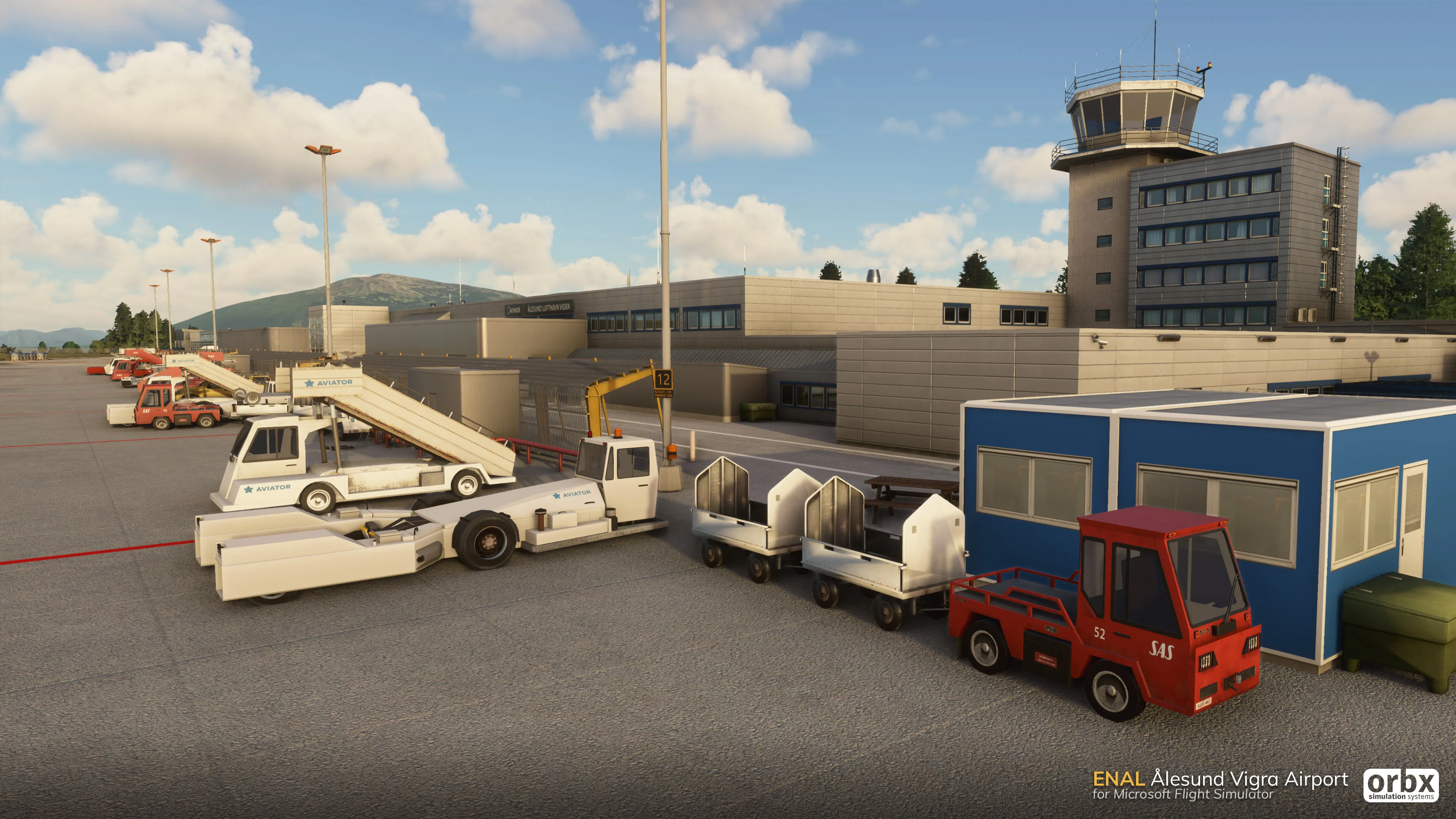 Аэропорт ENAL ( Олесунн, Норвегия )