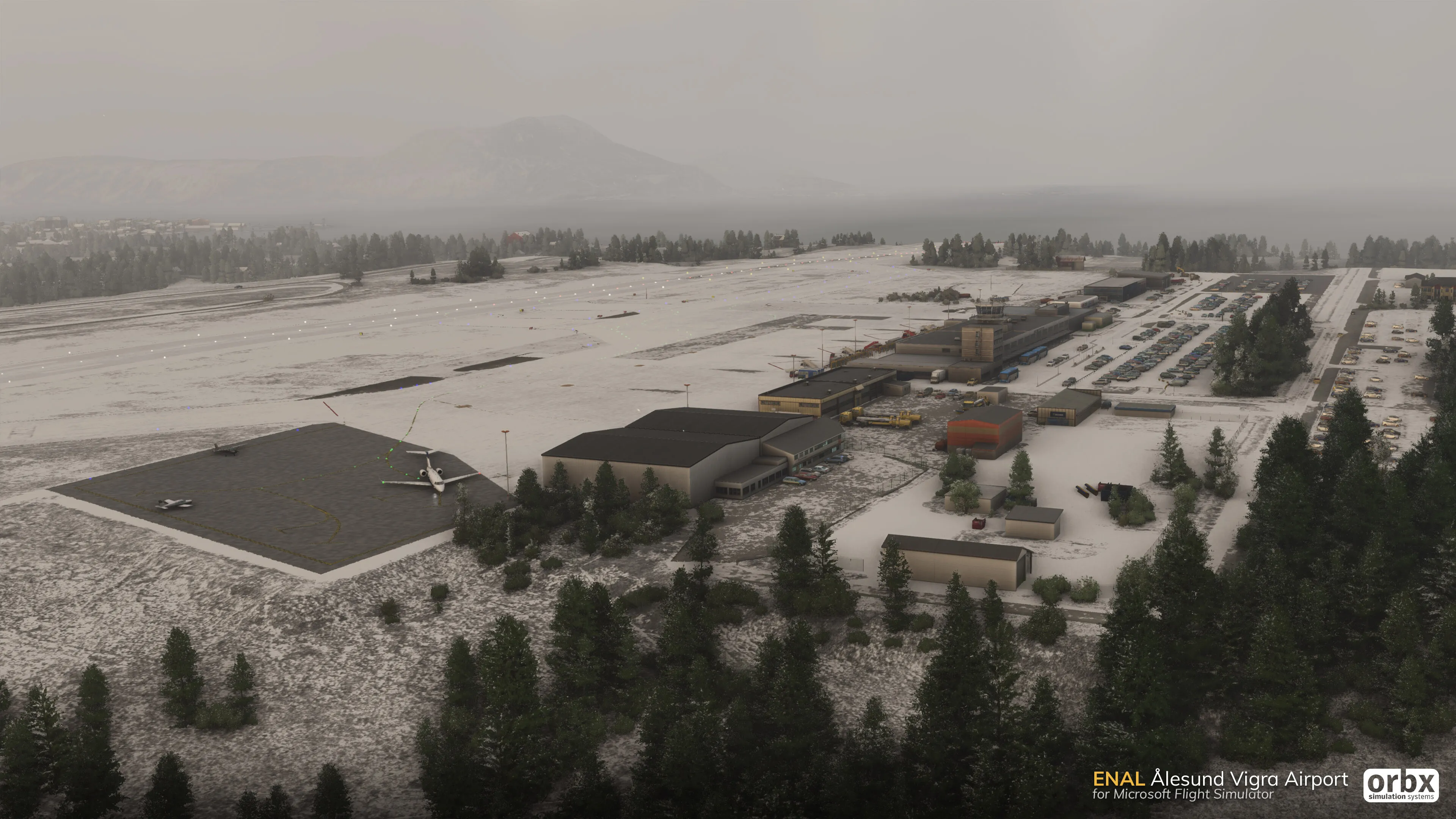 Аэропорт ENAL ( Олесунн, Норвегия )