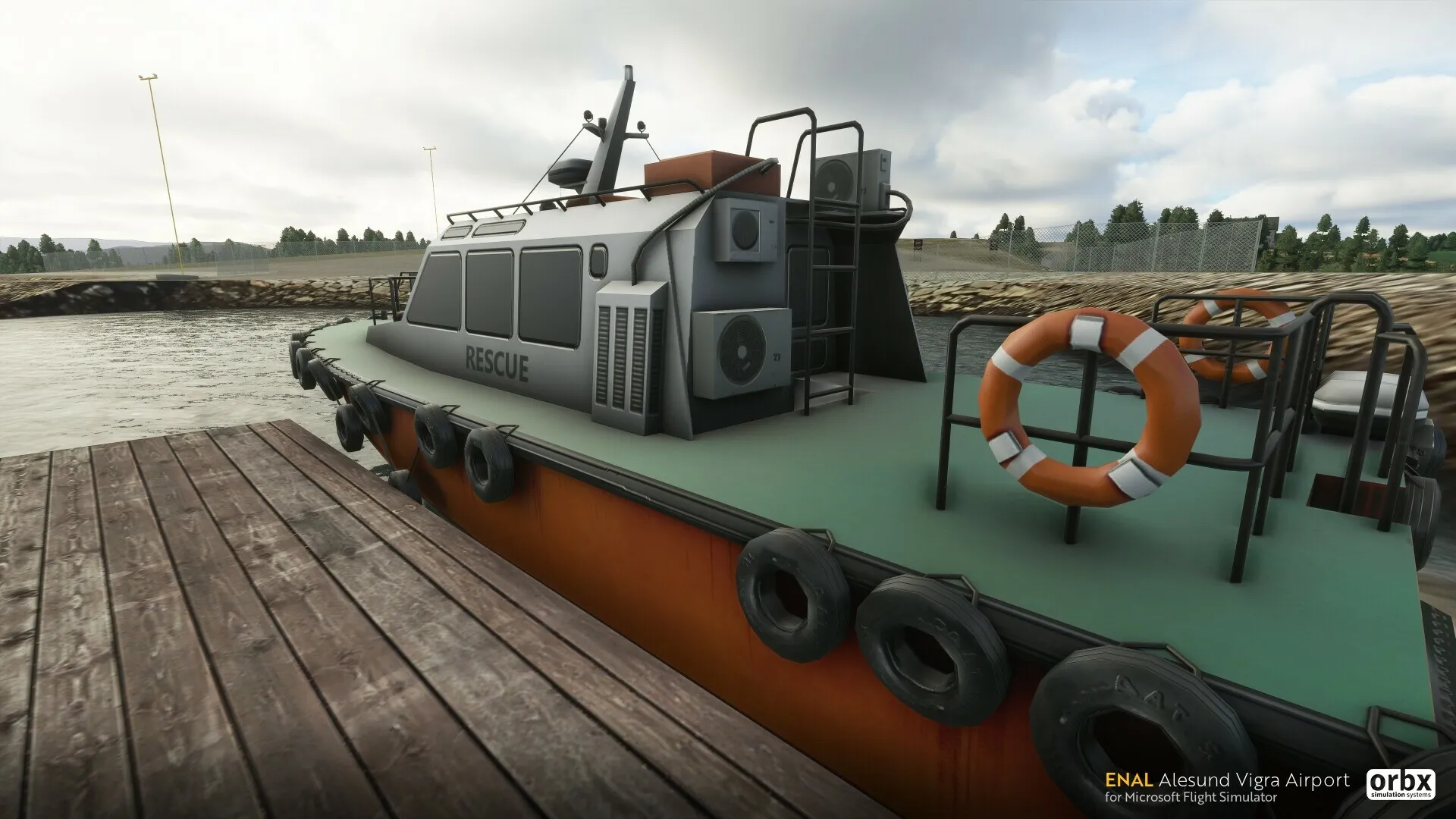 Аэропорт ENAL ( Олесунн, Норвегия )