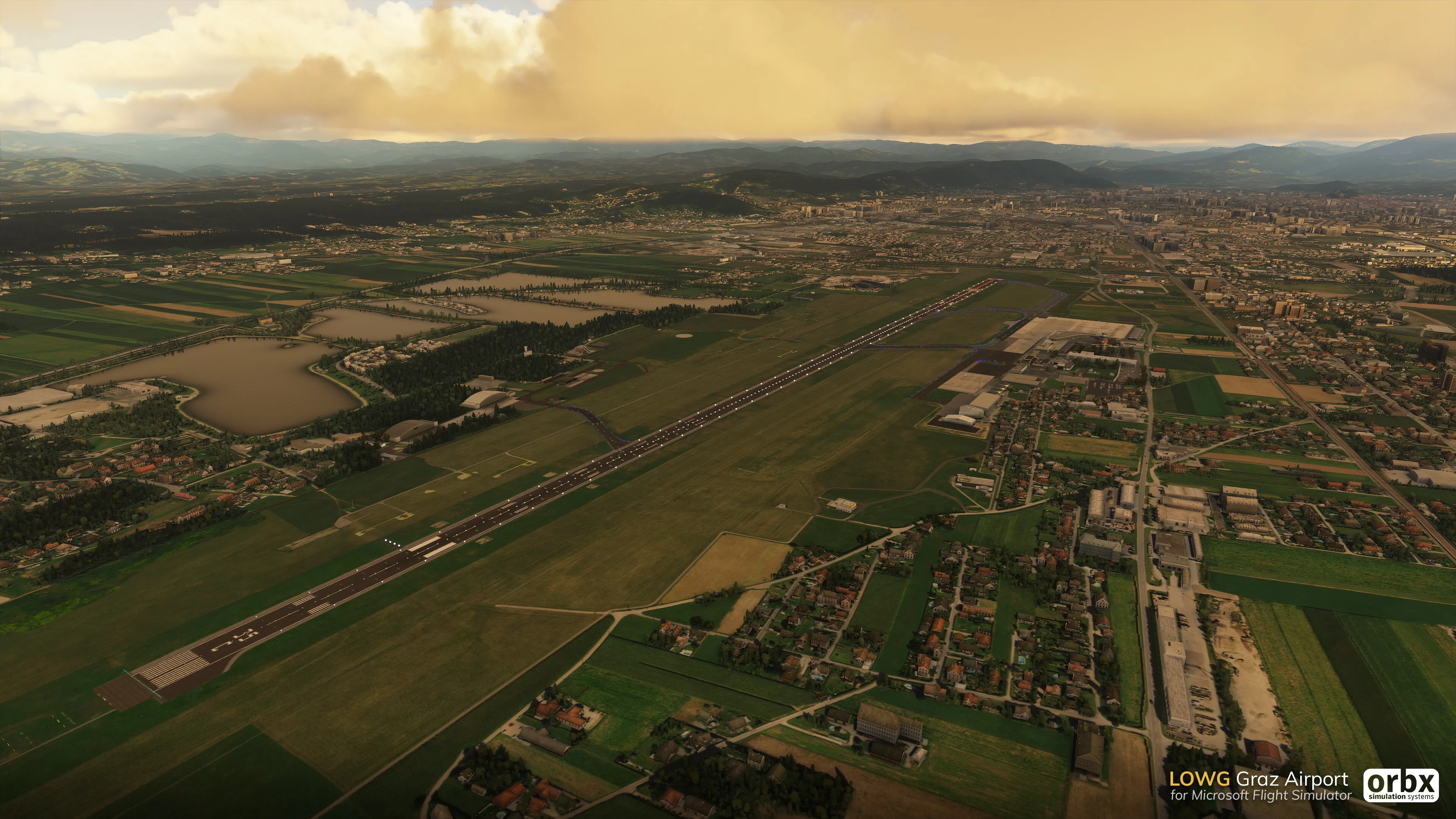 Аэропорт LOWG ( Грац, Австрия )