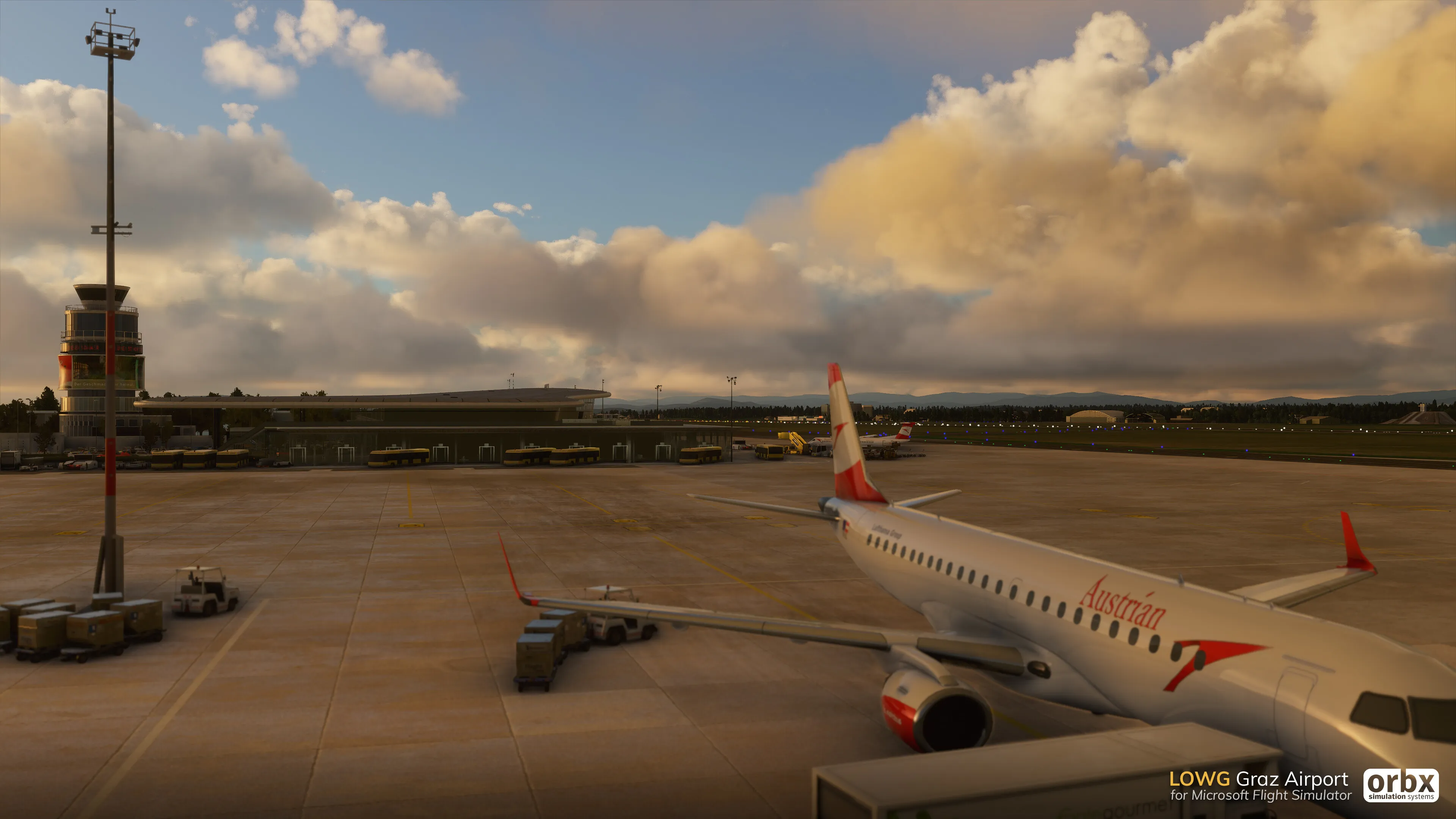 Аэропорт LOWG ( Грац, Австрия )