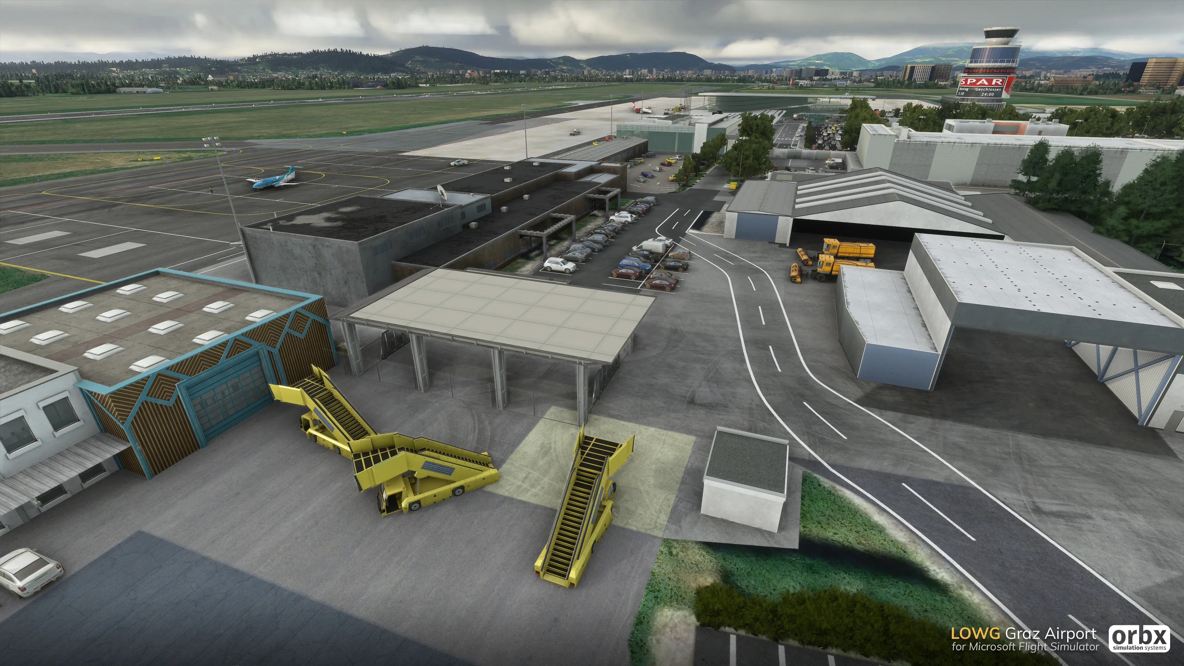 Аэропорт LOWG ( Грац, Австрия )