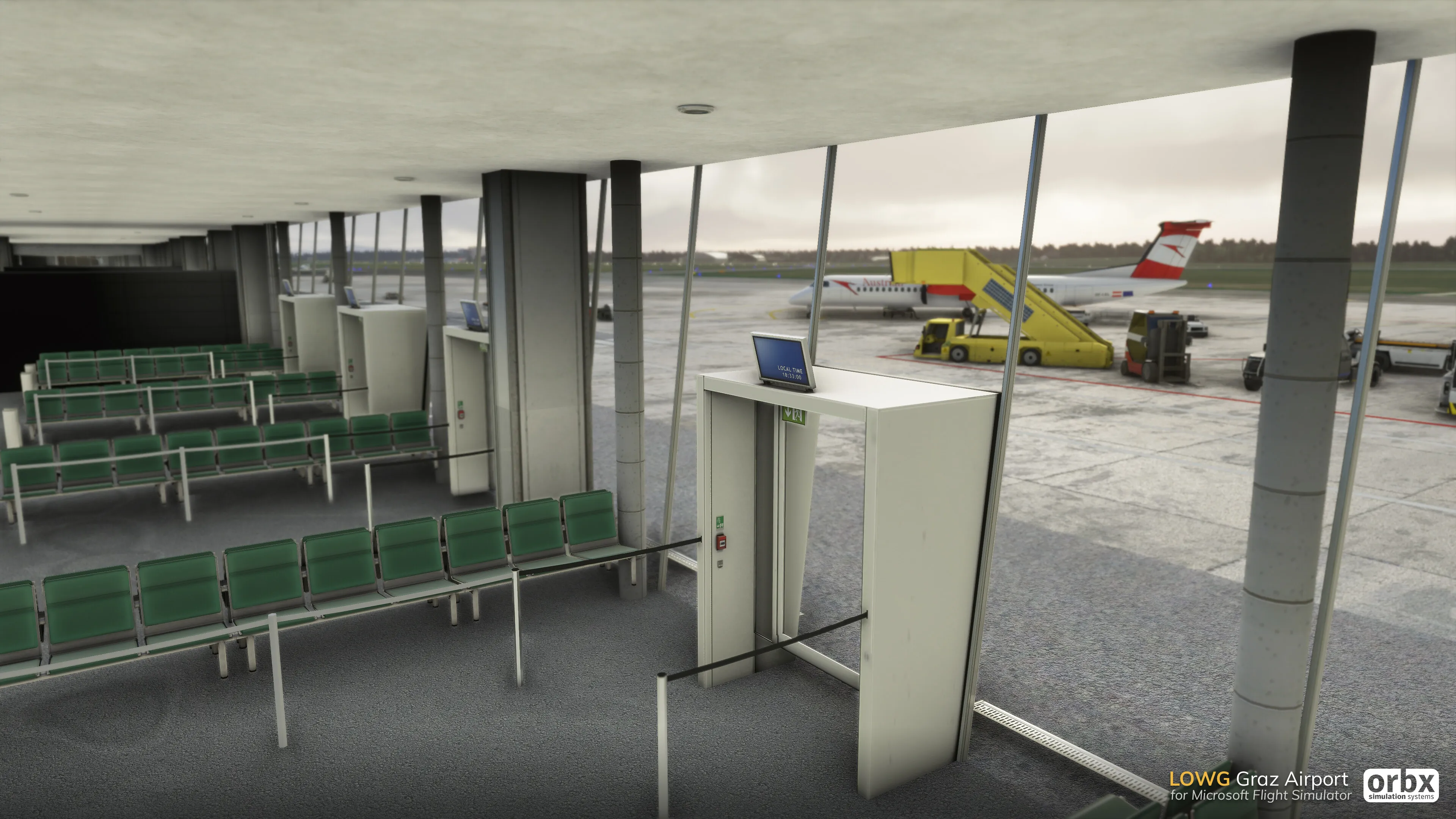 Аэропорт LOWG ( Грац, Австрия )