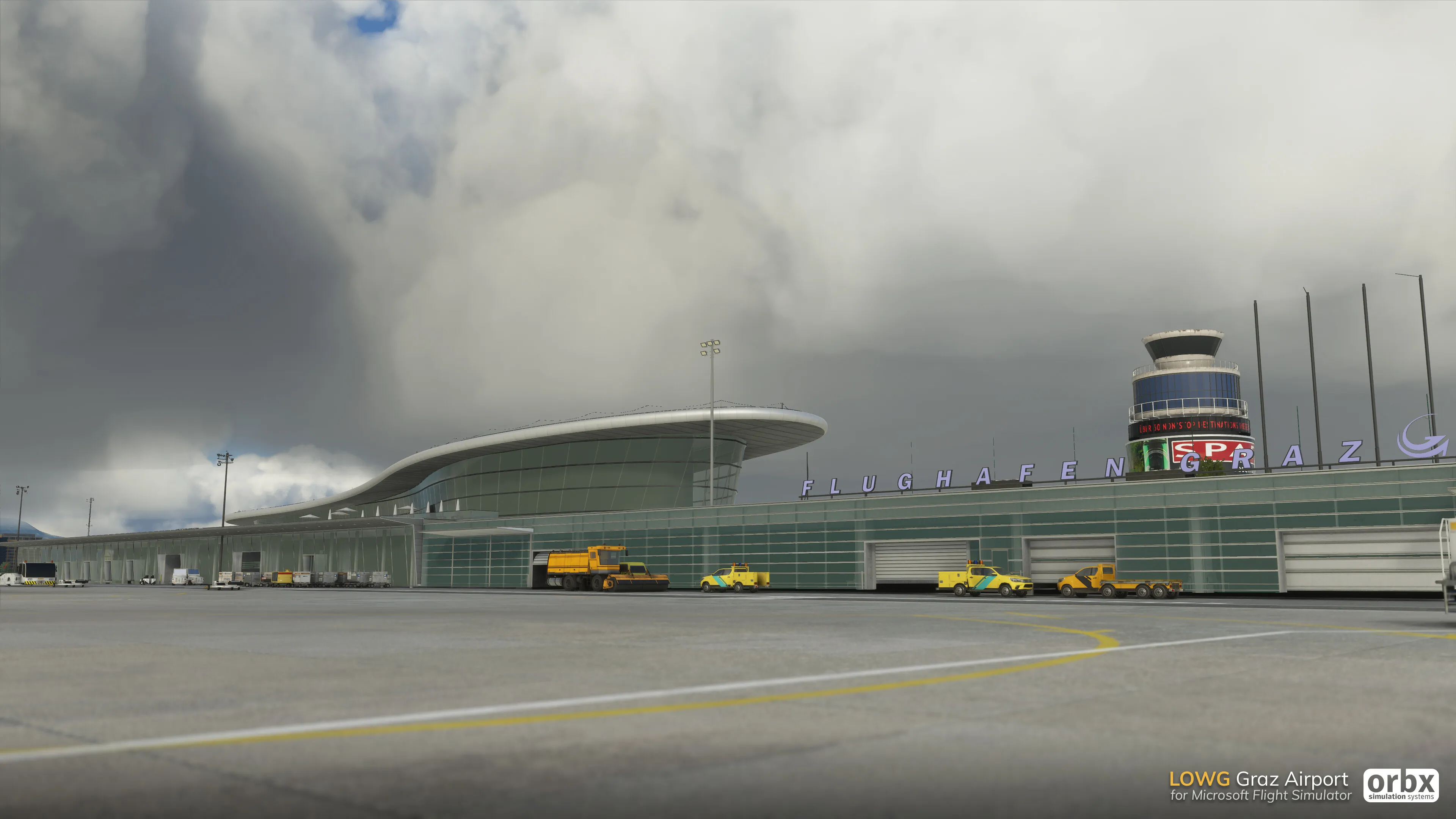 Аэропорт LOWG ( Грац, Австрия )