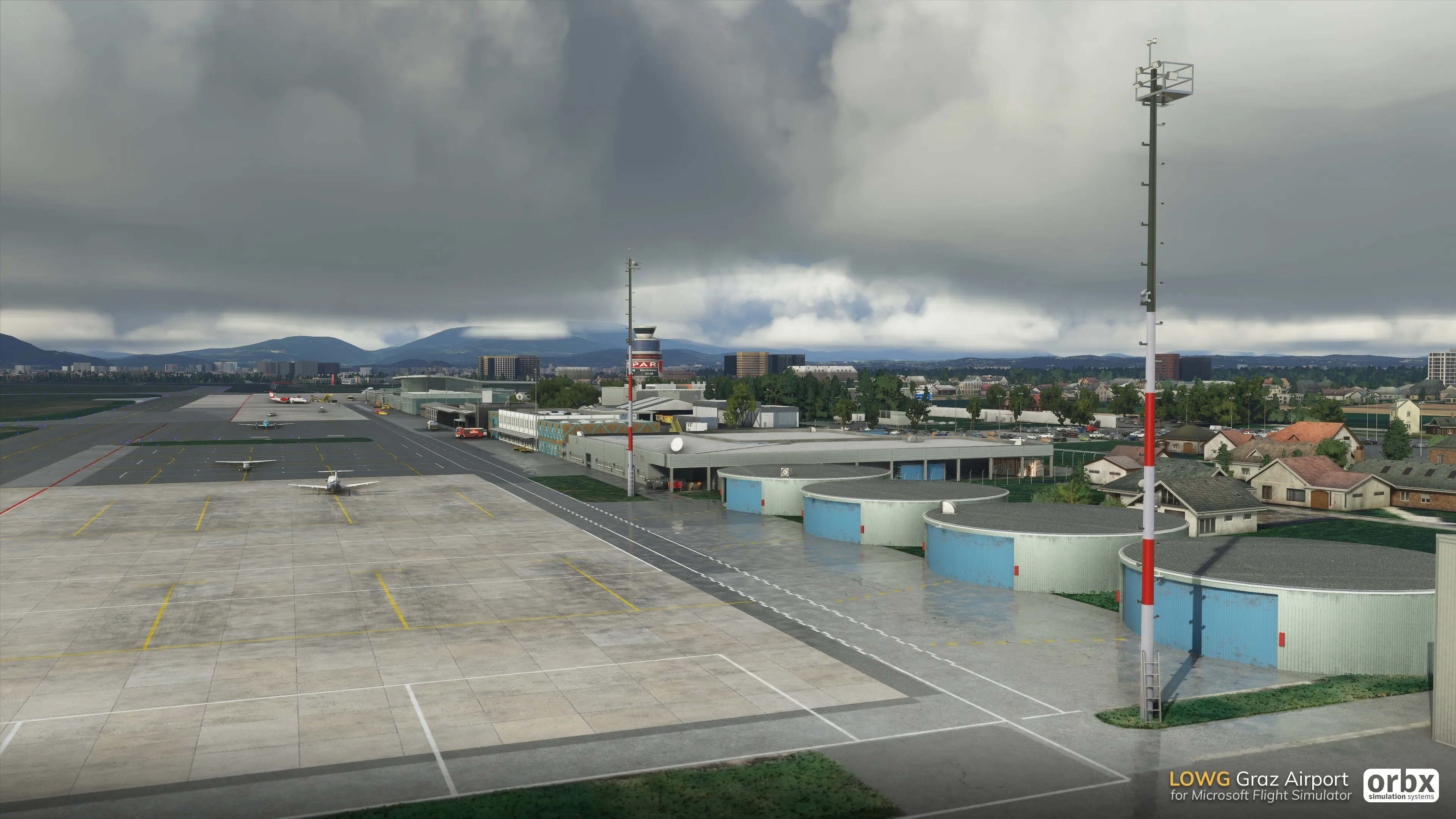 Аэропорт LOWG ( Грац, Австрия )