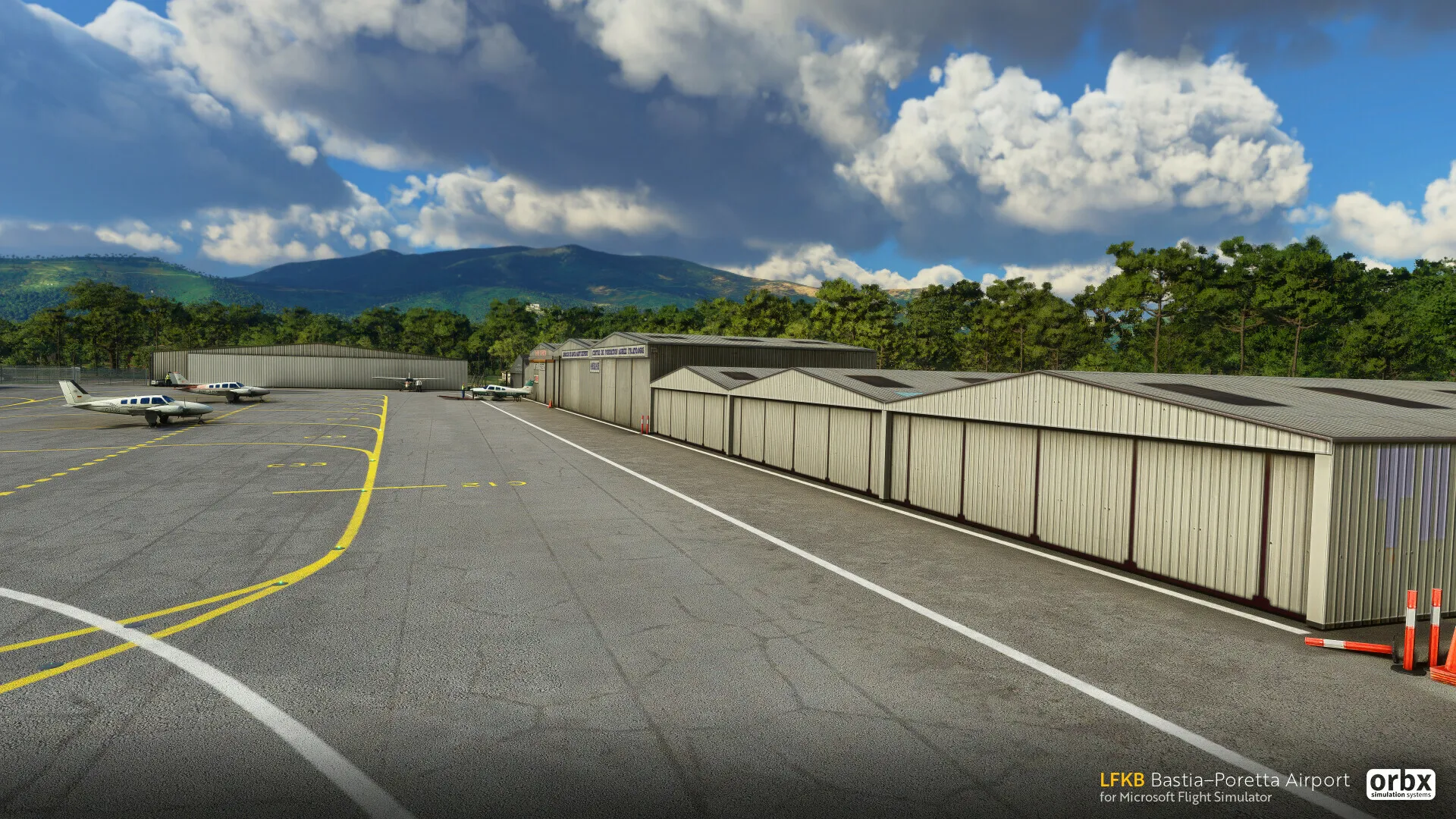Аэропорт LFKB ( Бастия, Франция )